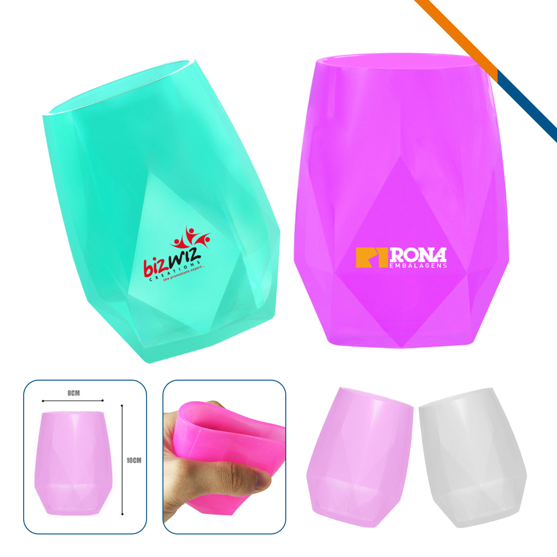 Coconut Silicone Glass 2