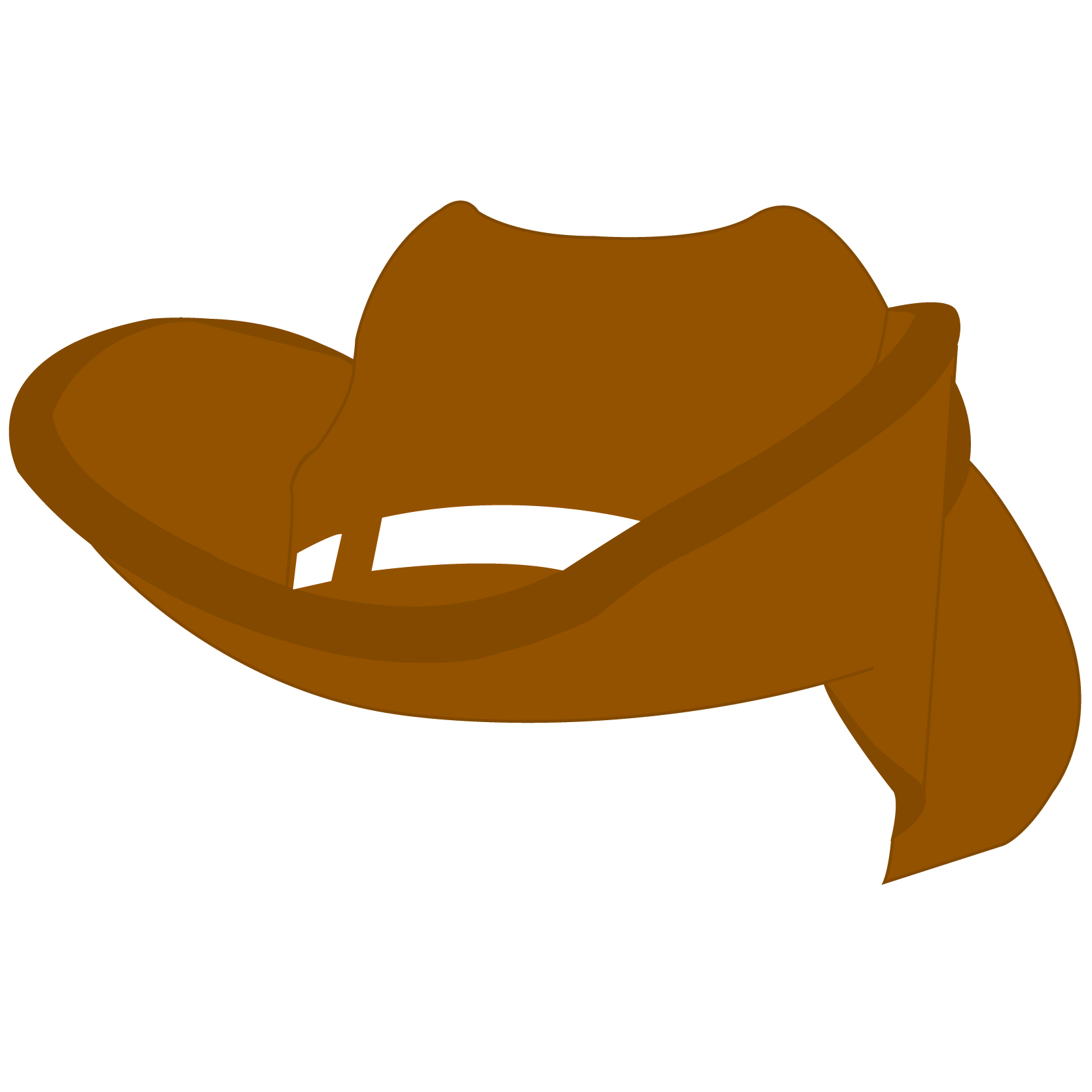 Cowboy Hat Visor 35