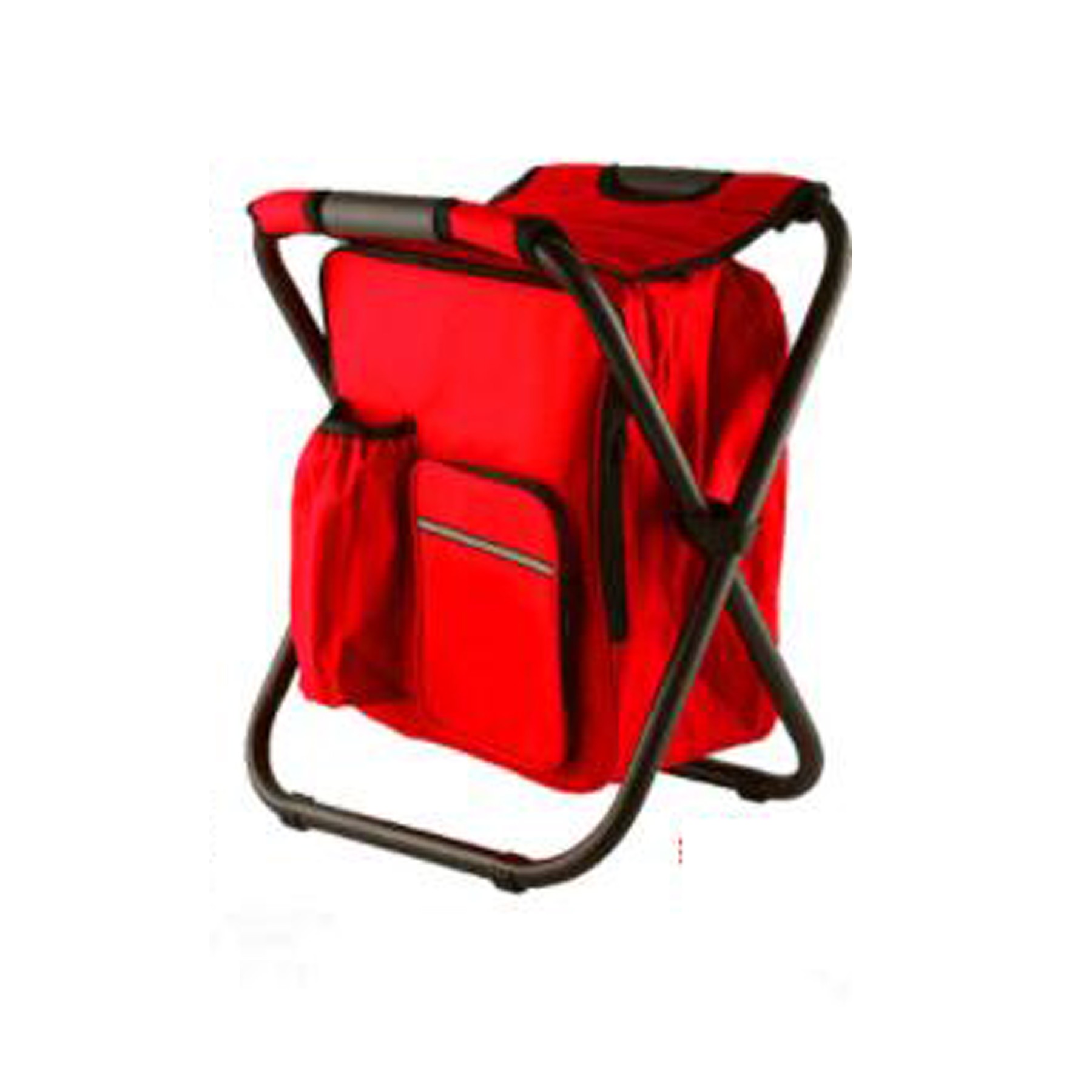 Folding Outdoor Camping Chair with Cooler Bag 2