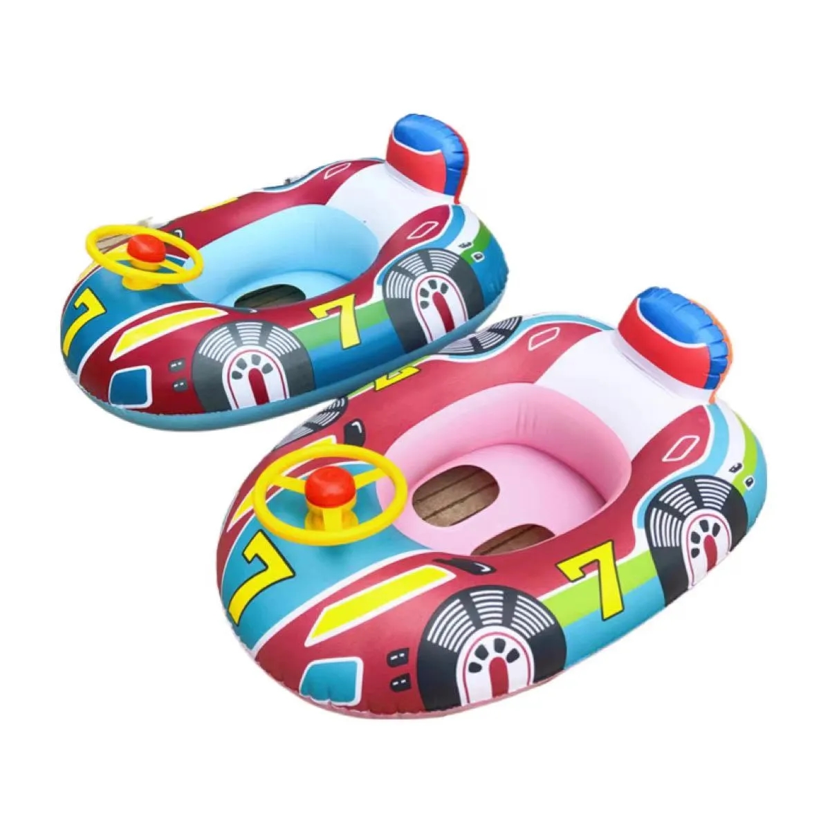 Car Horn Boat Children Swim Ring 4