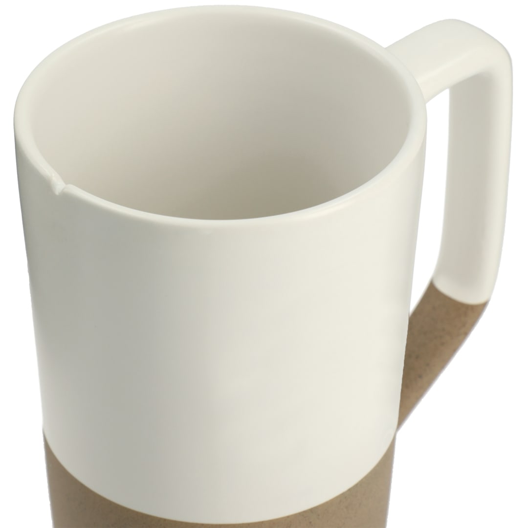 Tahoe Tea & Coffee Ceramic Mug with Wood Lid 16oz 31