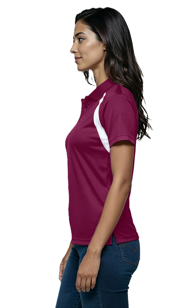 Ladies' Wicking Raglan Sleeve Polo 43