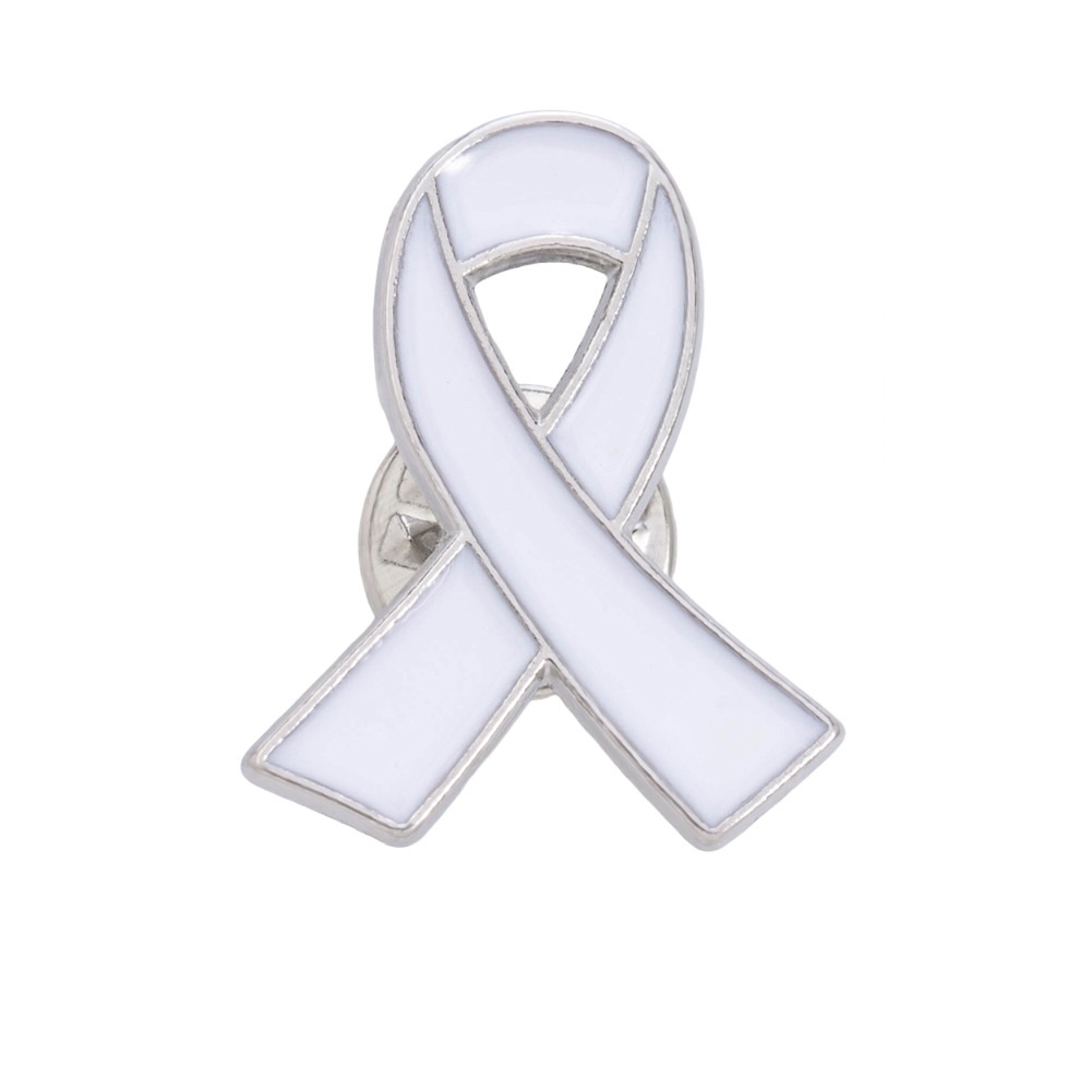 Metal Awareness Ribbon Lapel Pin 4