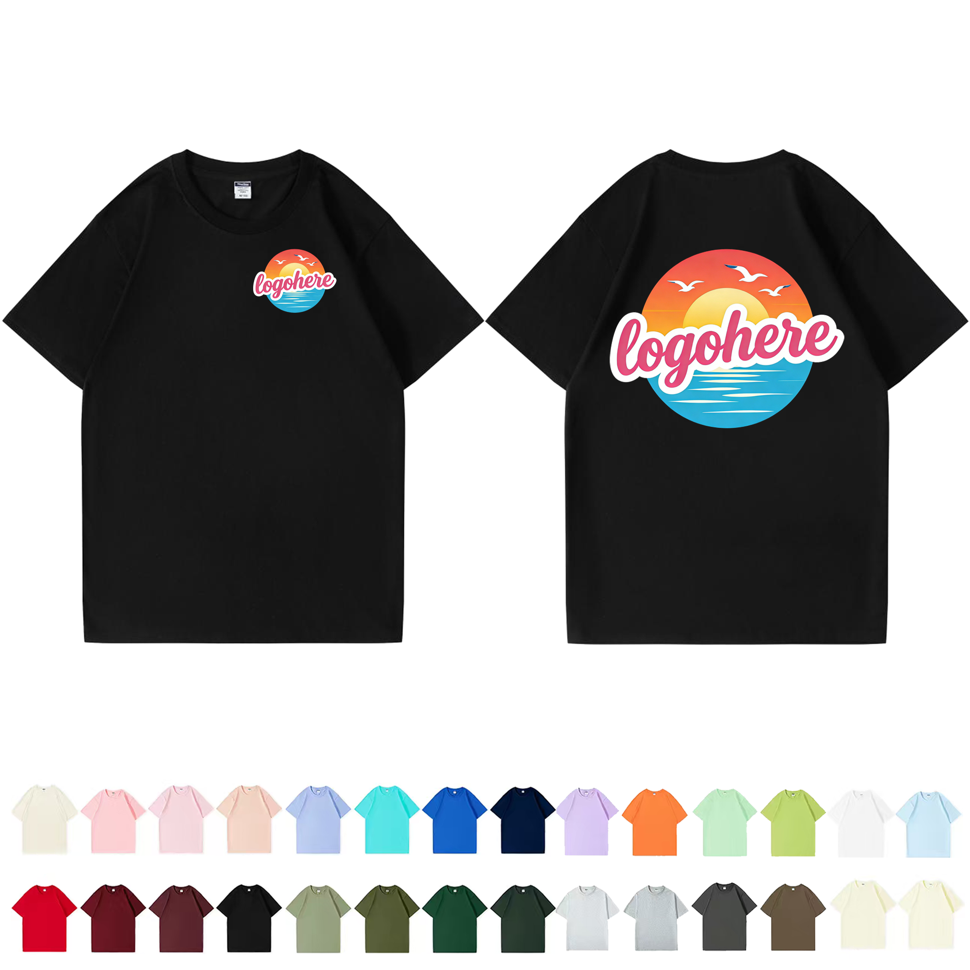 Personalized 100% Cotton Shirts 2