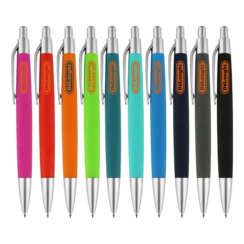 Custom Click Action Plastic Pens 9