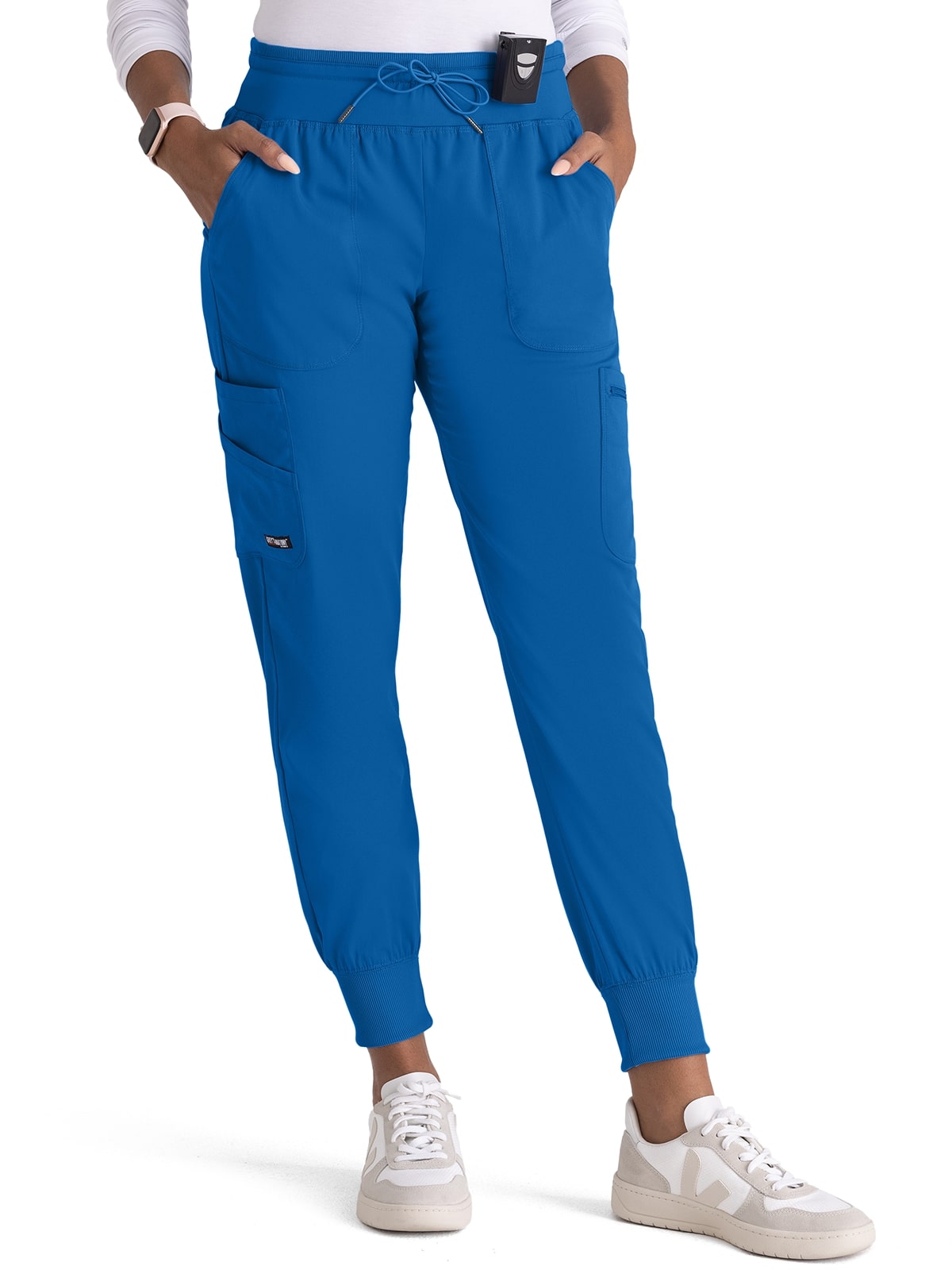 Grey's Anatomy Spandex Stretch - Women's Seven-Pocket Carly Jogger Scrub Pant 16
