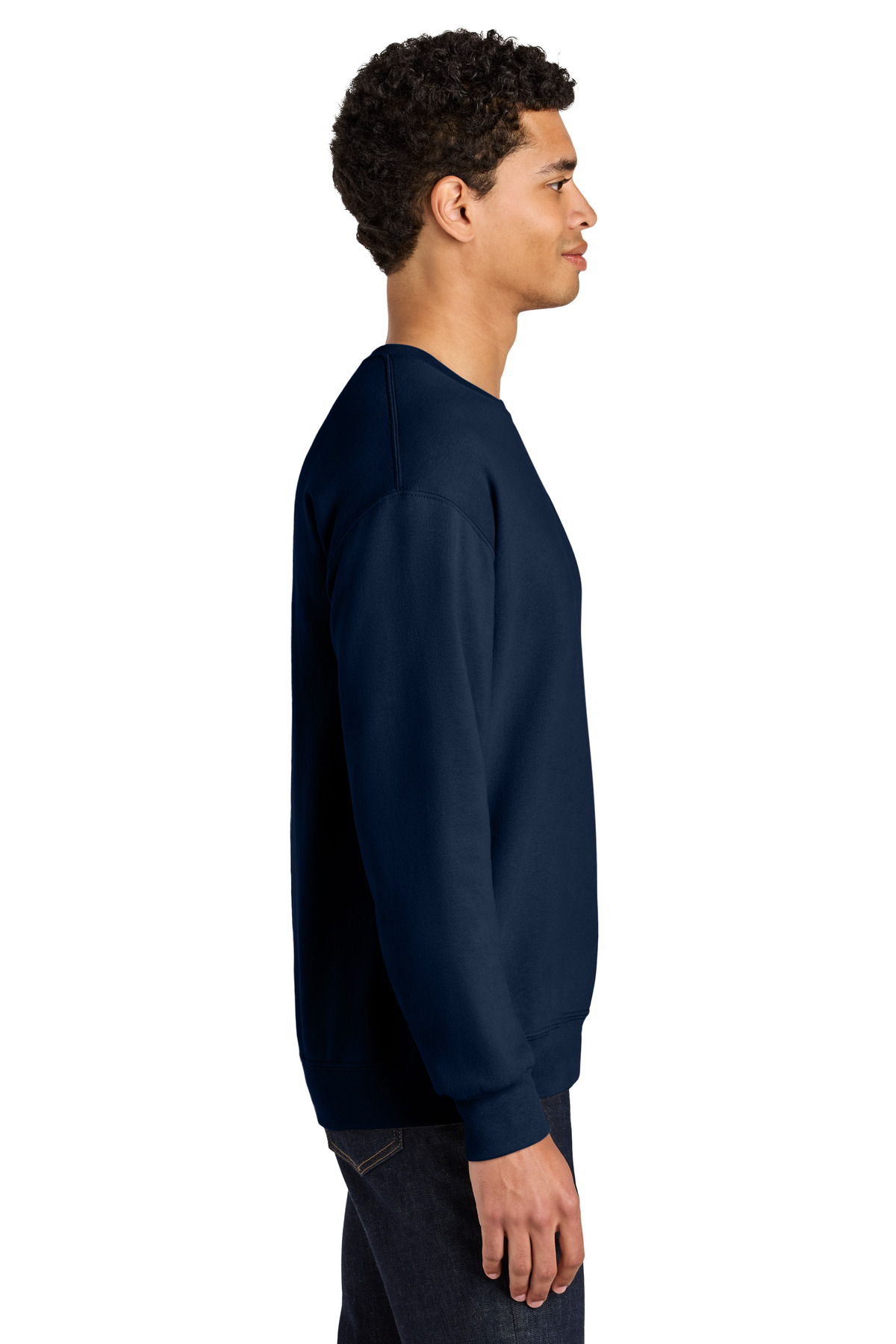 Jerzees Ultimate Unisex CVC Ring Spun Crewneck Sweatshirt IC48M 39