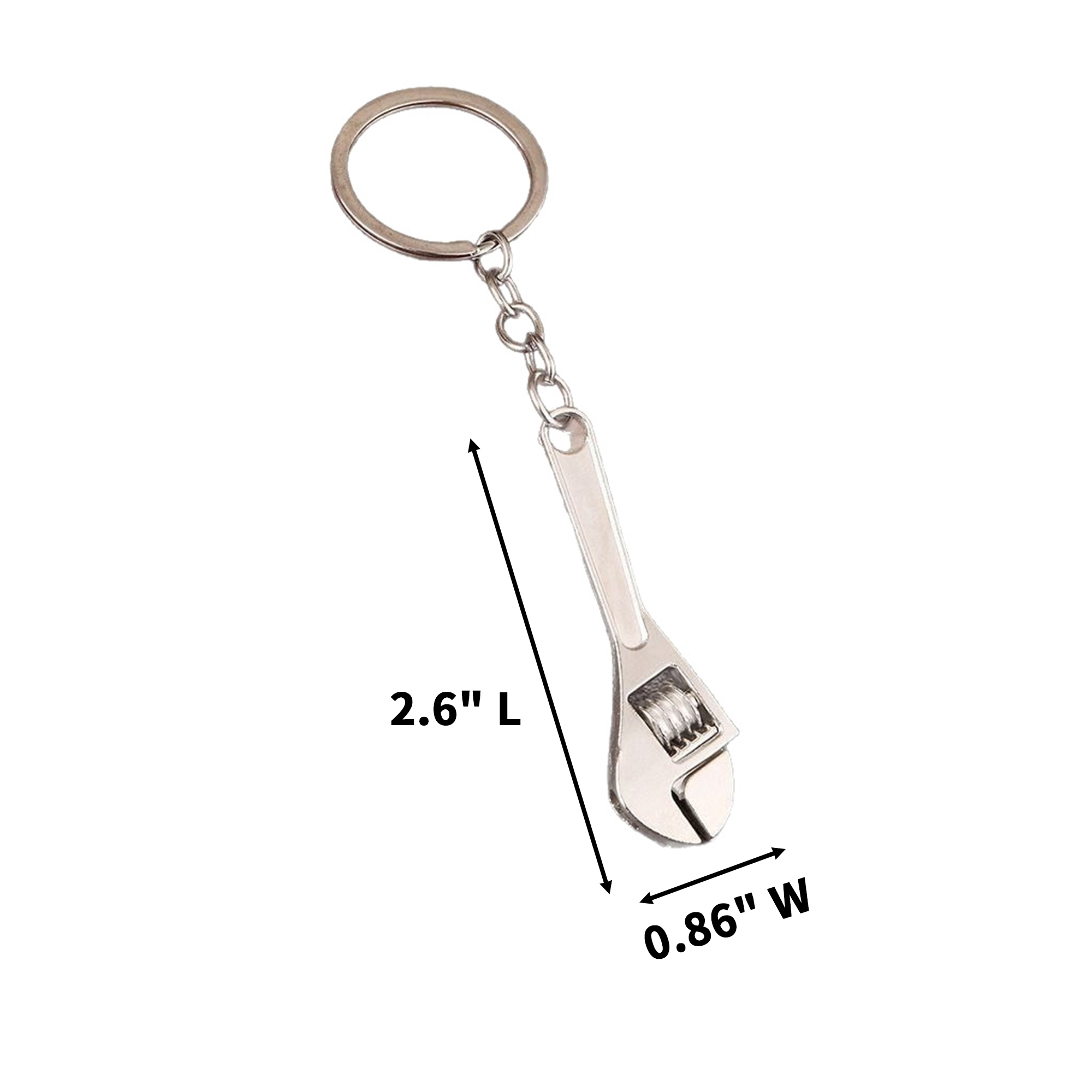 Mini Wrench Metal Key Ring Tool 3