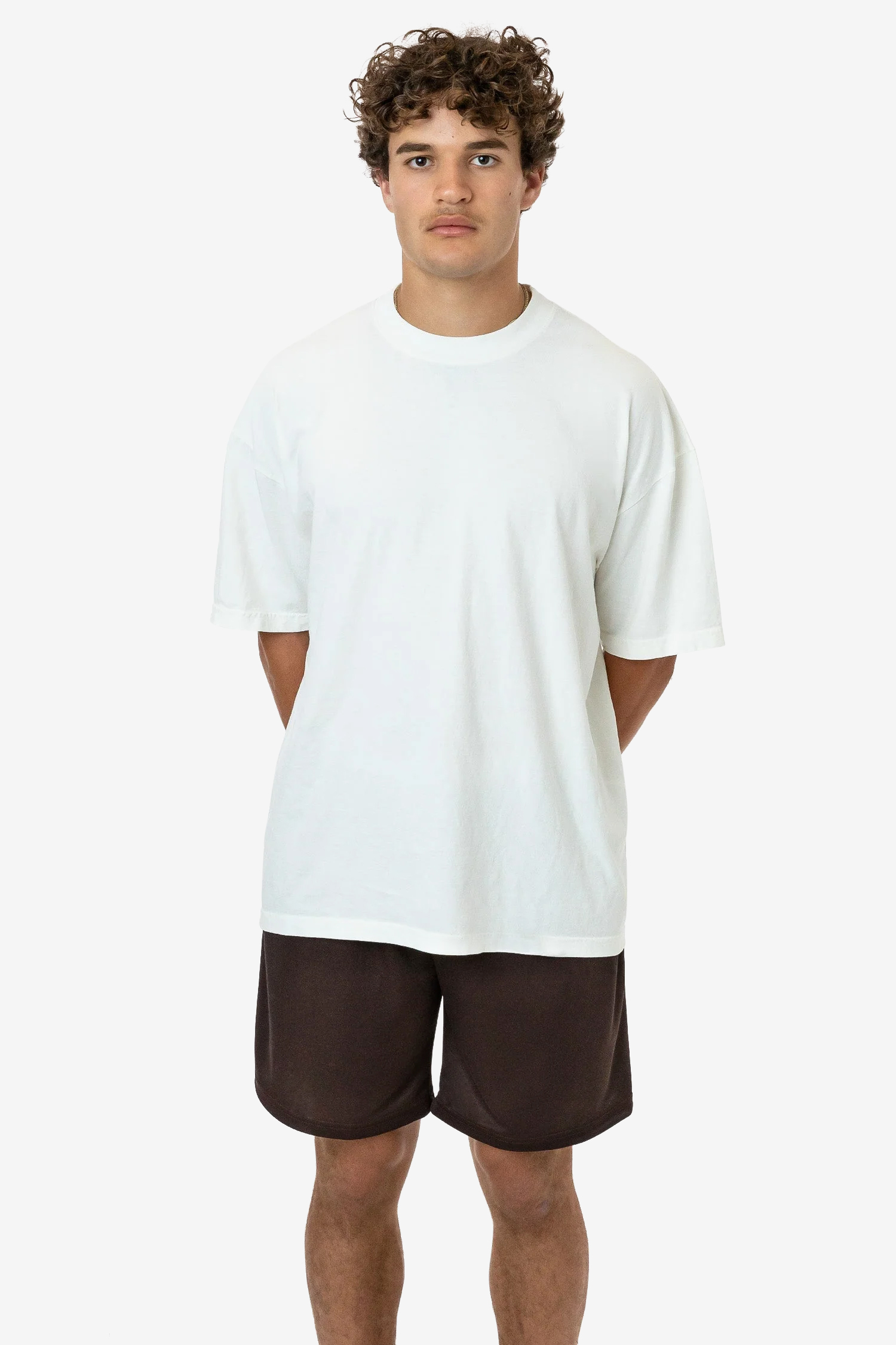 POLY PIQUE MESH MID-LENGTH SHORTS 2