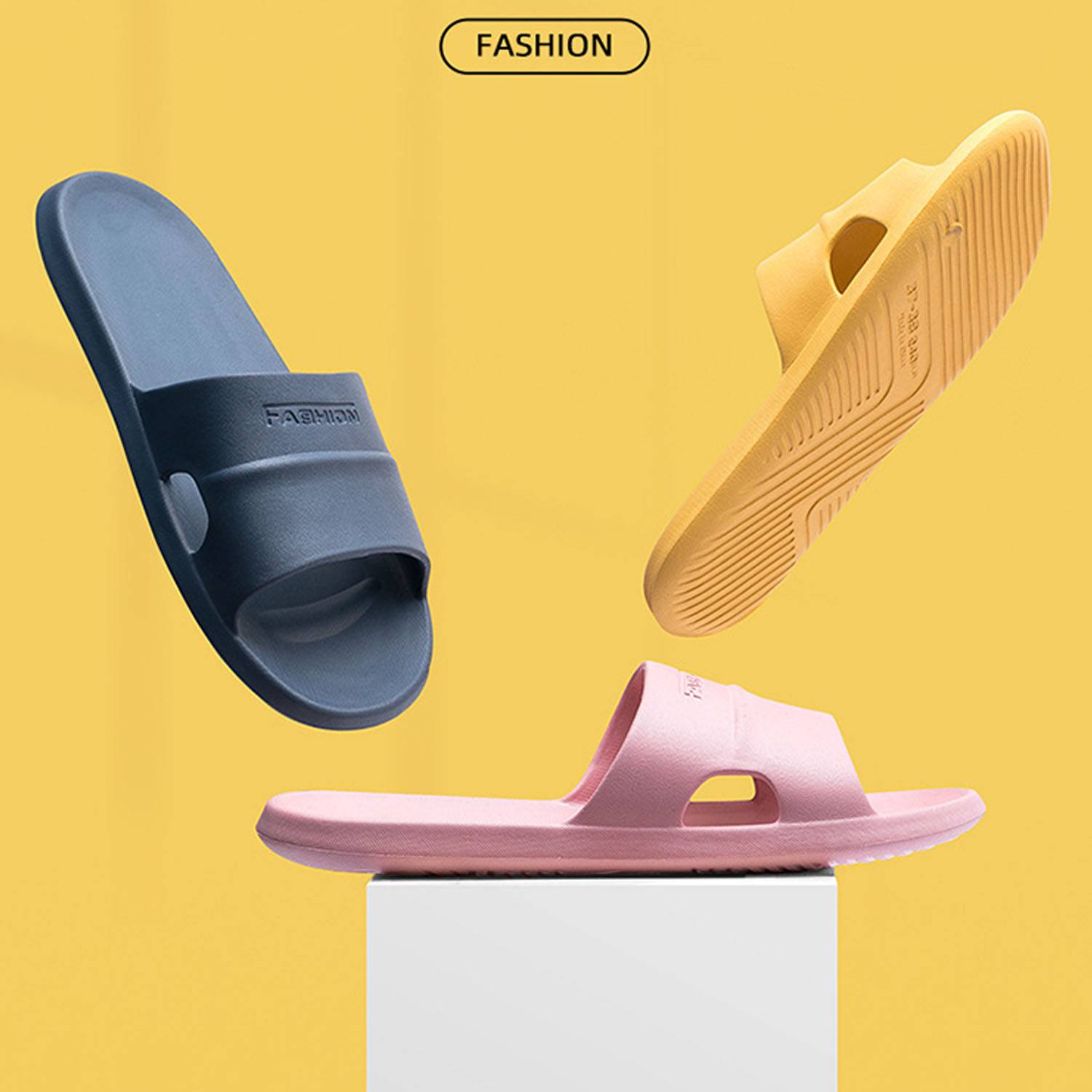 Personalized Non slip Home Sandal w/ Custom Imprint 7