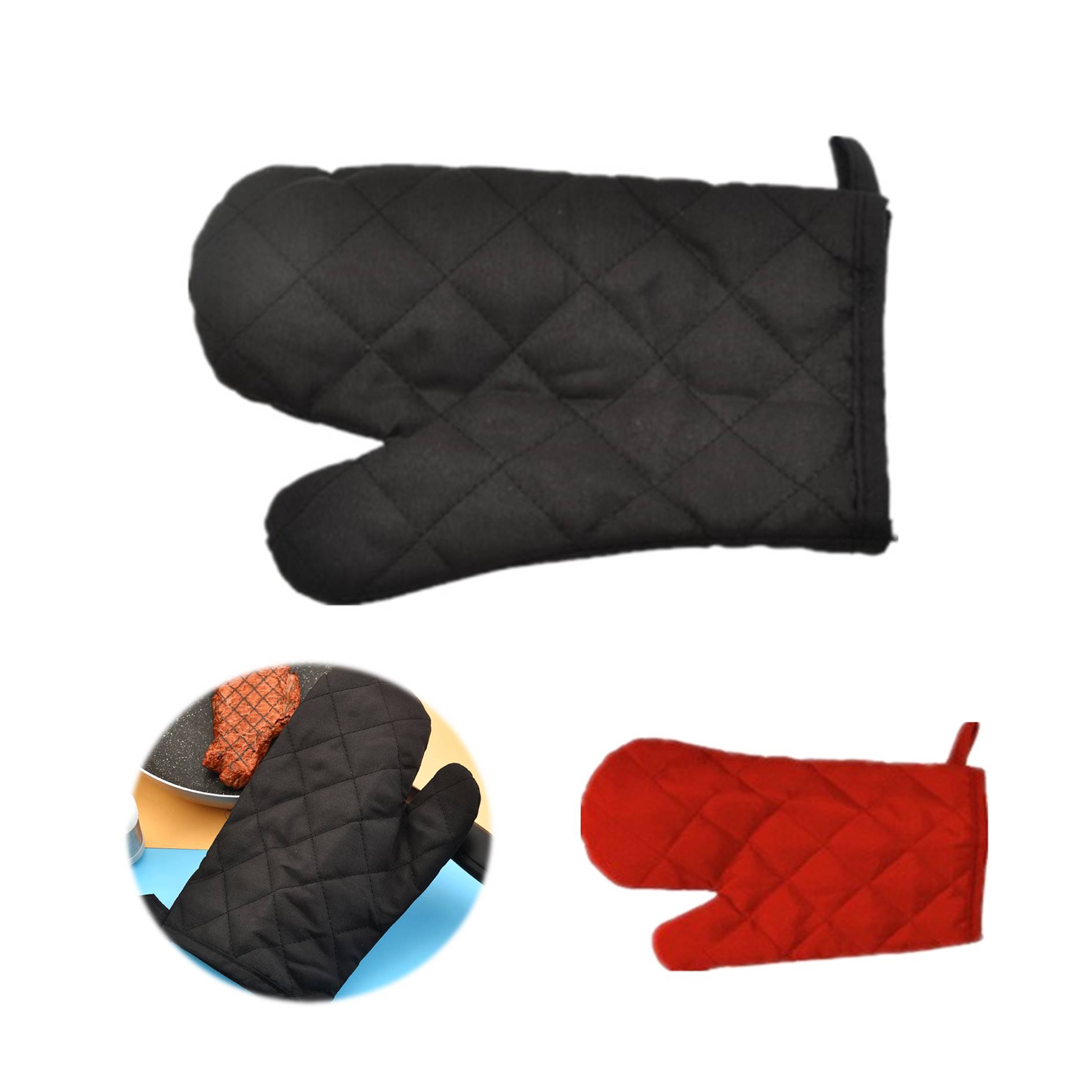 Kitchen Cotton Oven Mitt 3