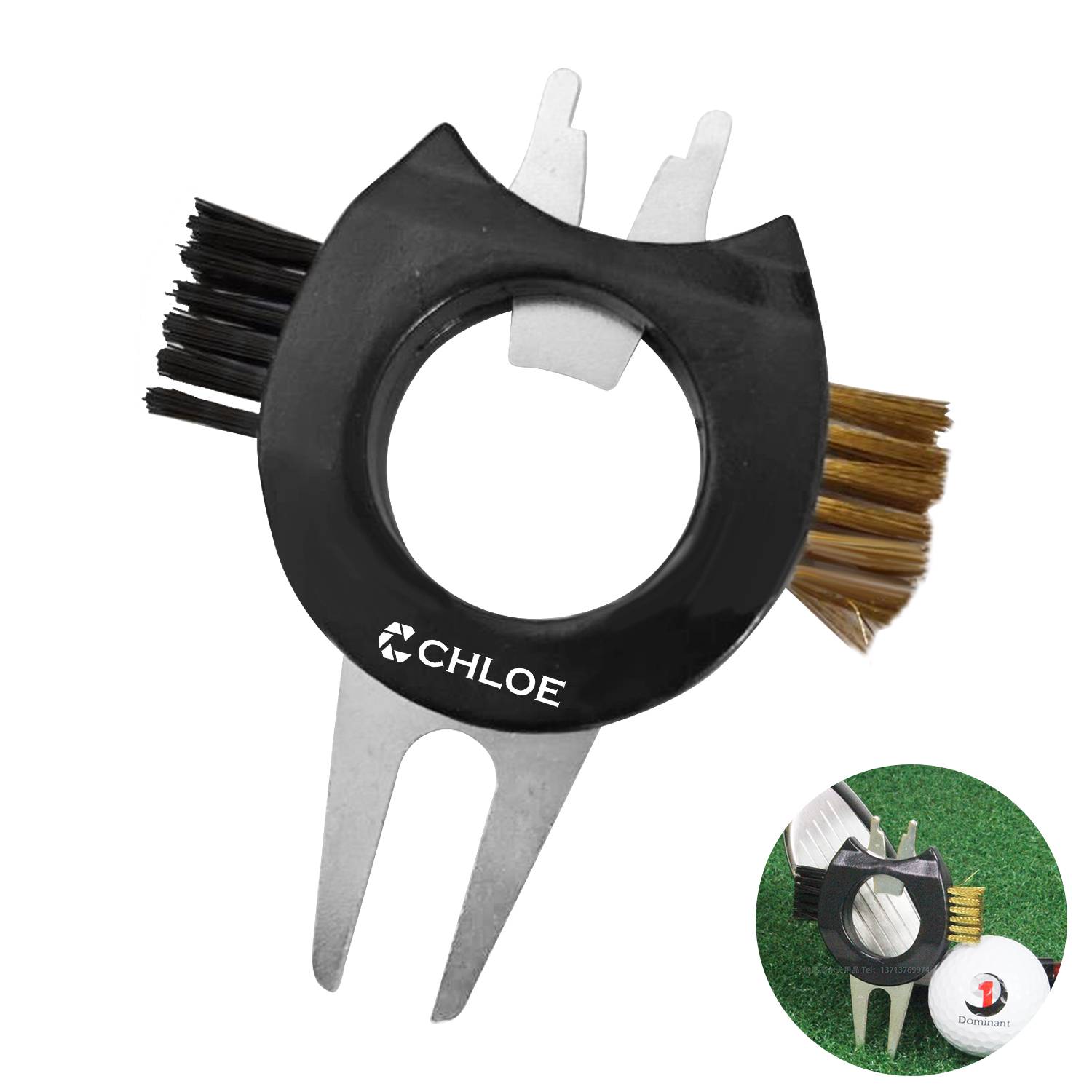 5 Use A Multi-Function Cleaning Brush With A Tool Fork 2