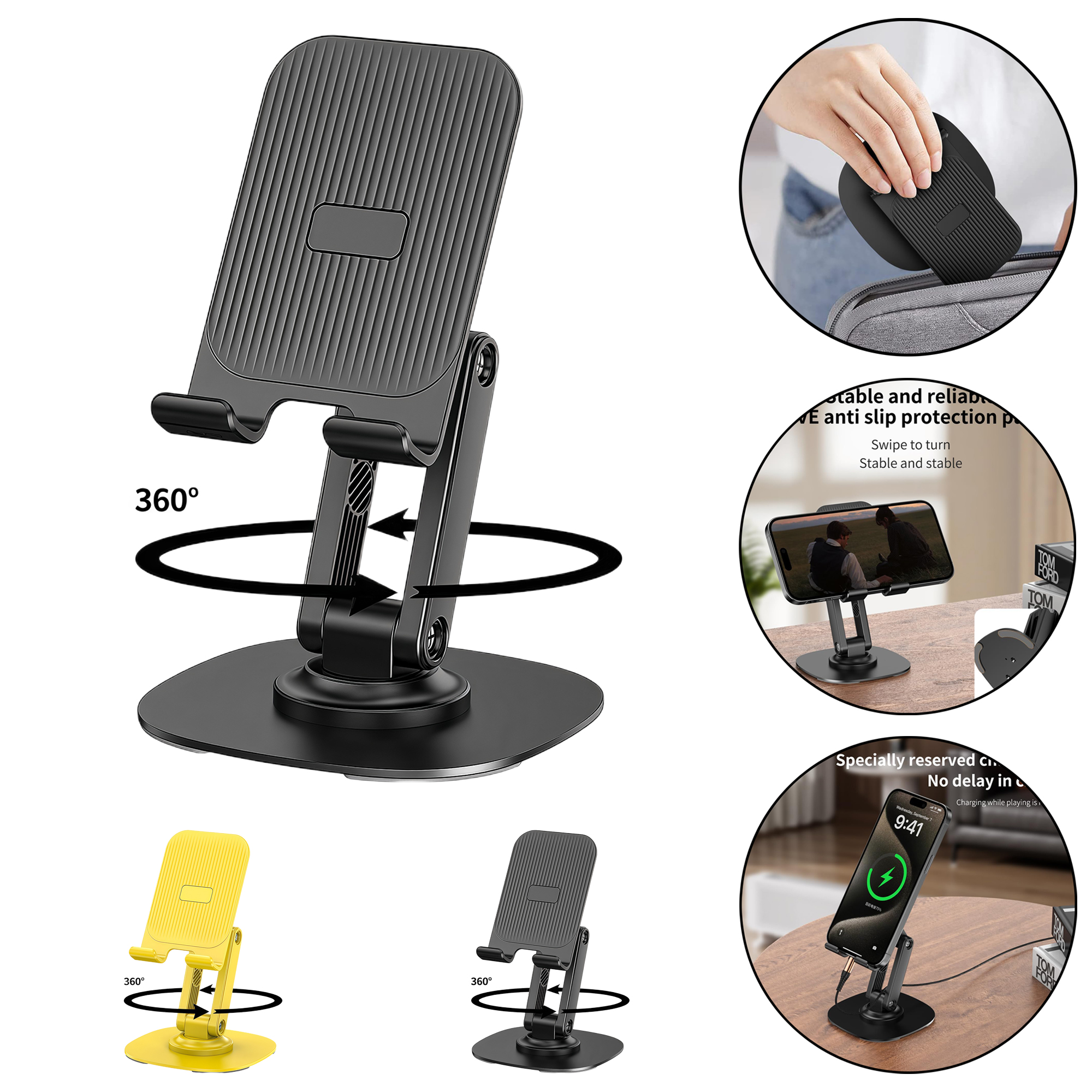 360 Rotating Phone Stand 4