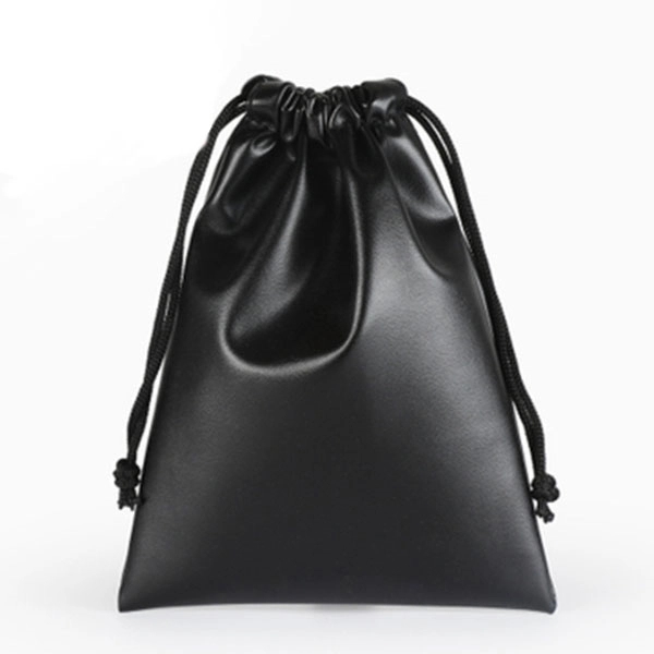 PU Leather Pouches Drawstring Bags 2