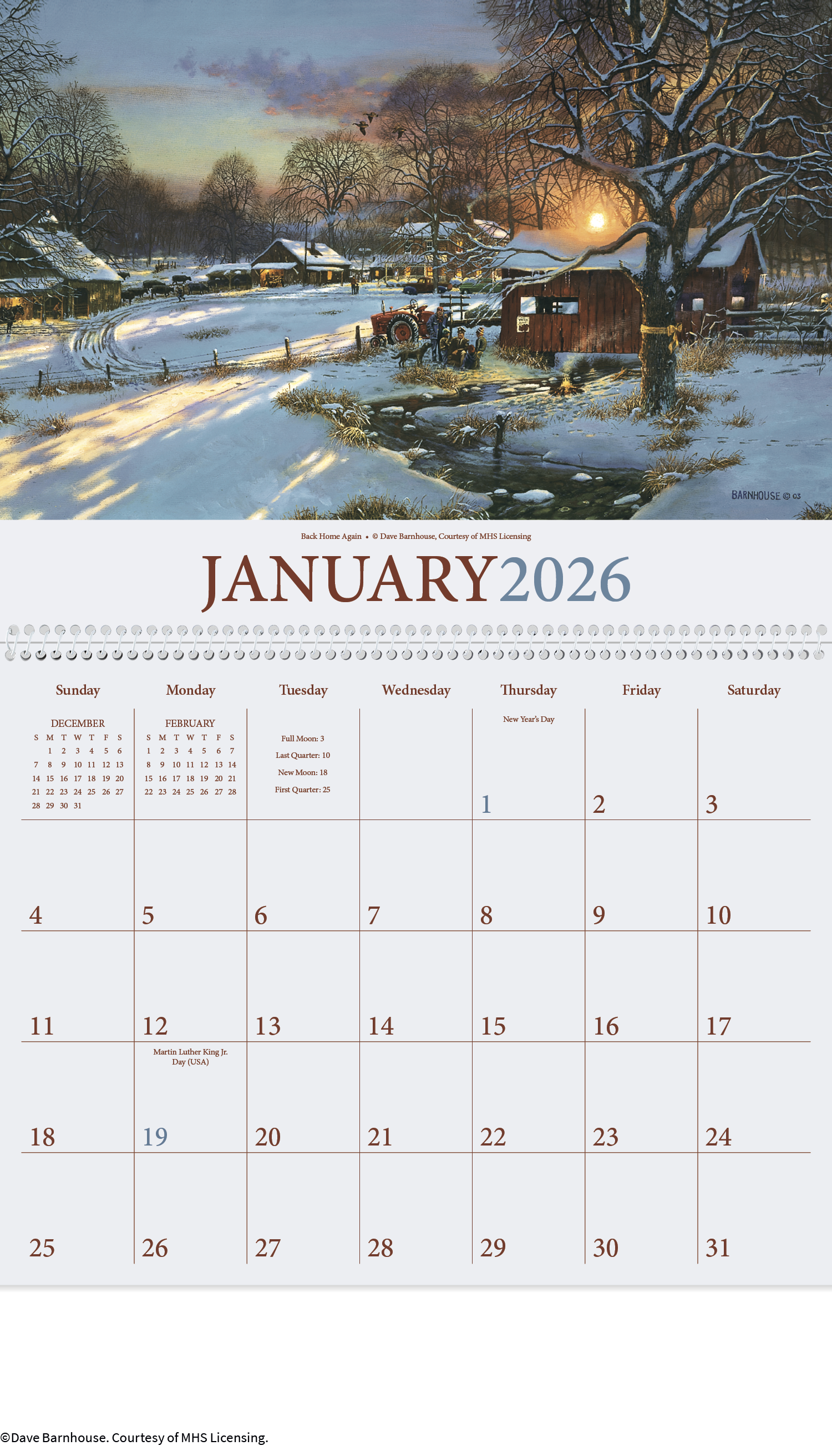 Triumph® Calendars Country Memories Calendar 23
