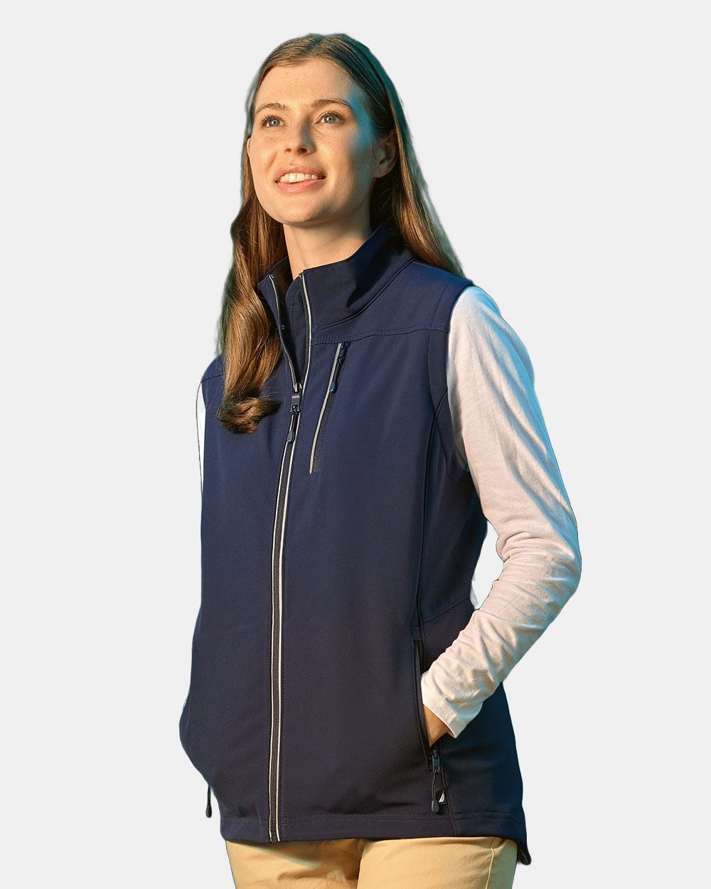 Women's Wavestorm Soft Shell Vest - N17908 6