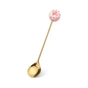 Doughnut Dessert Coffee Spoon Or Fork 36