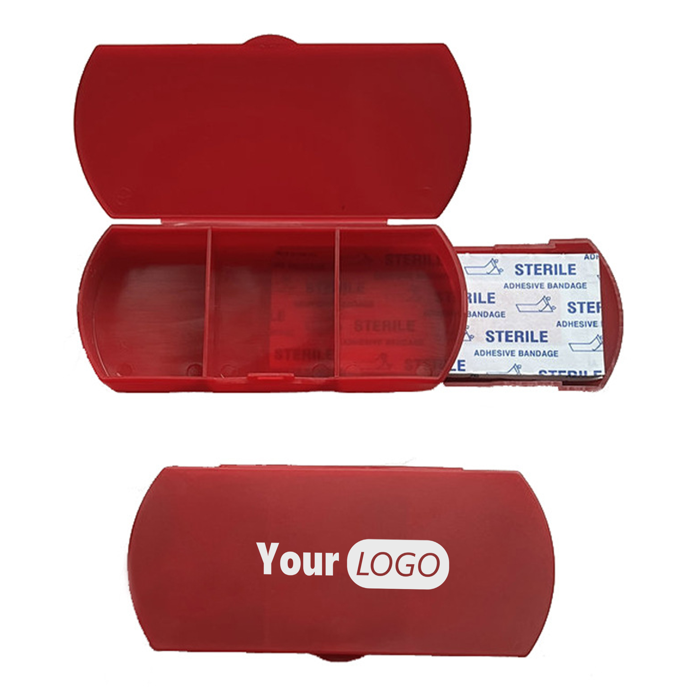 Plastic Convenient 5-Piece Bandage Dispenser For First Aid 1