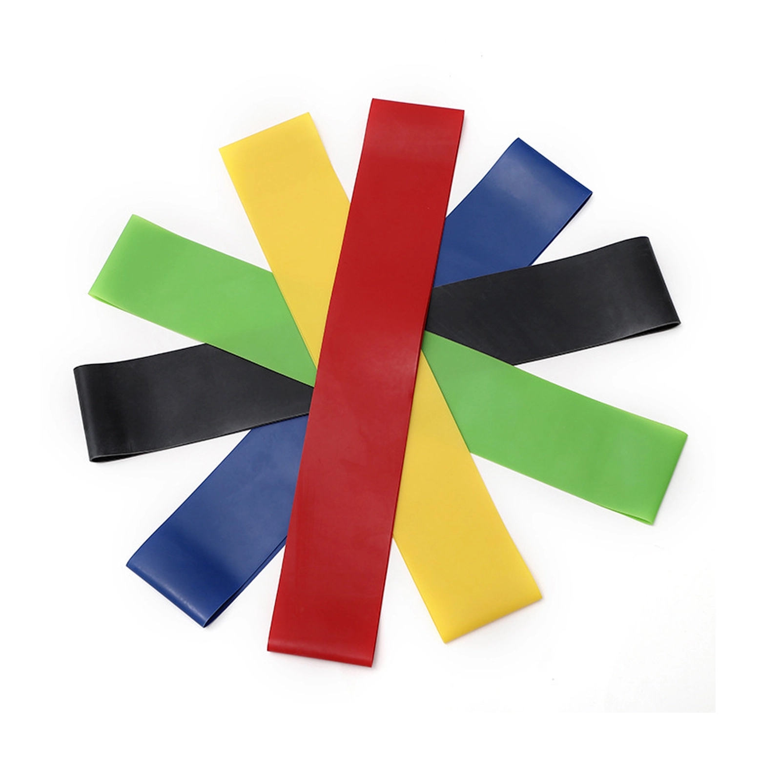 5 in 1 Exercise Loop TPE Elastic Resistance Band Set 3
