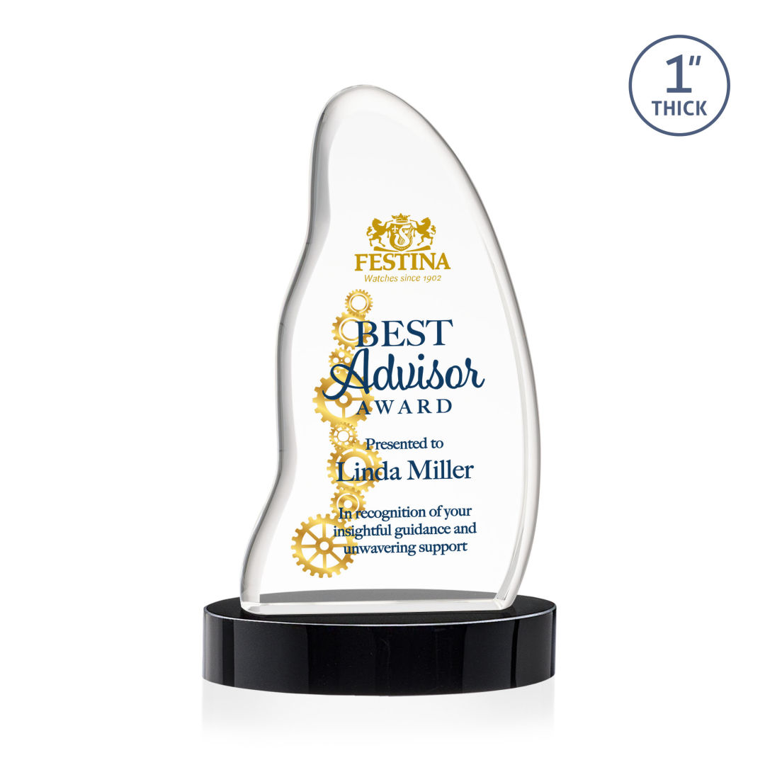 Beauford VividPrint™ Award on Base - Black 3