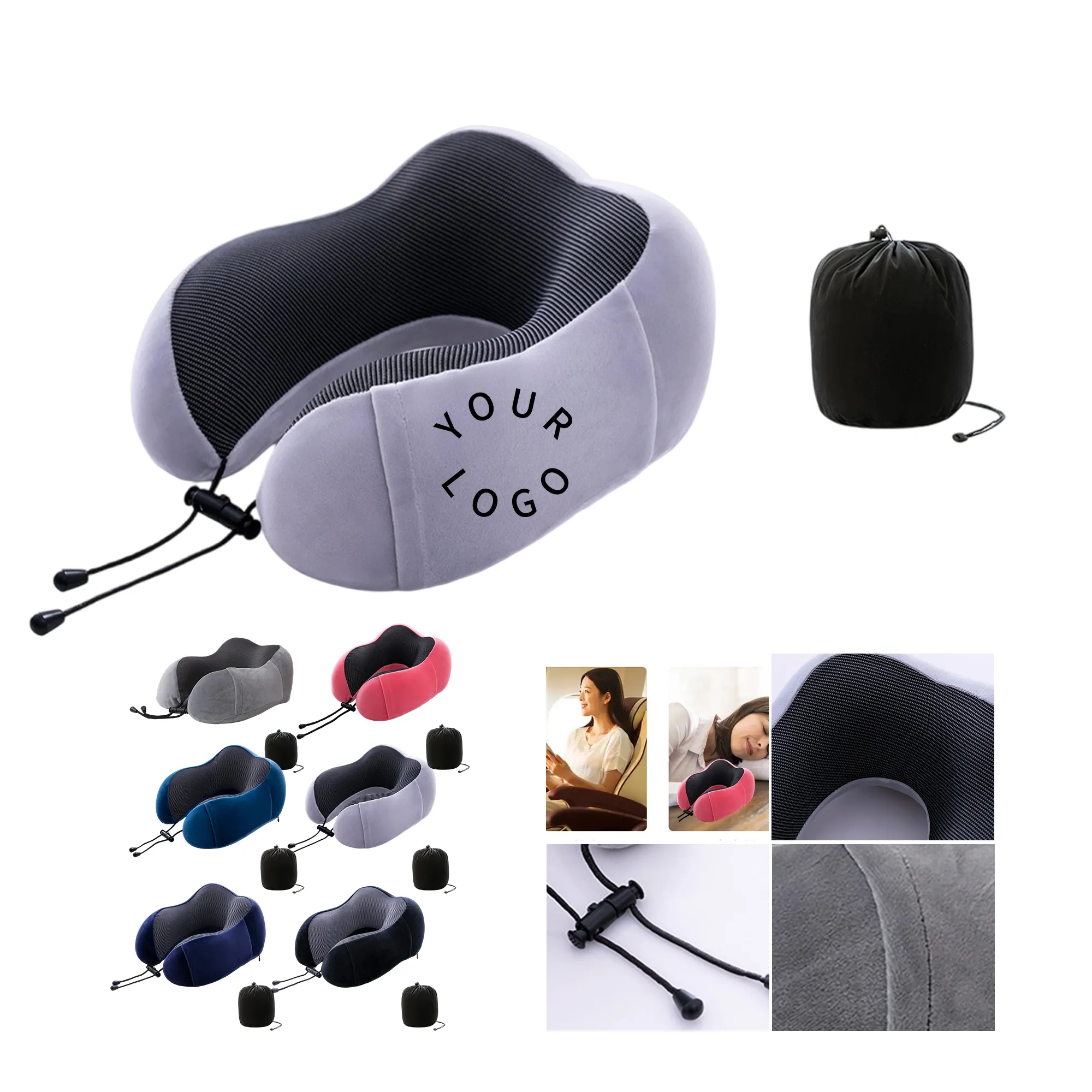 Comfortable Travel Pillow for Neck Support and Relaxation 7