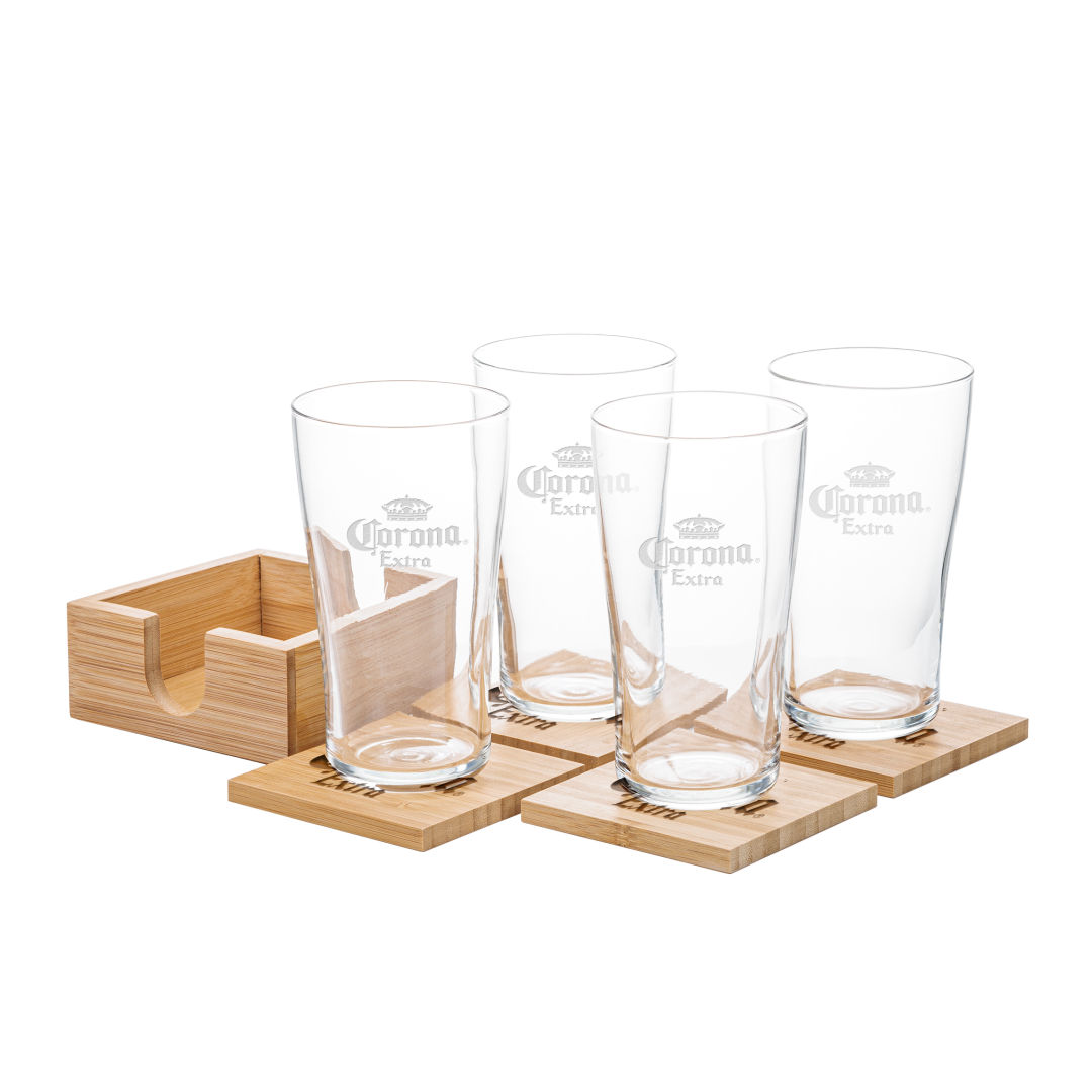 Bamboo Coaster Gift Set - Caldecott 4