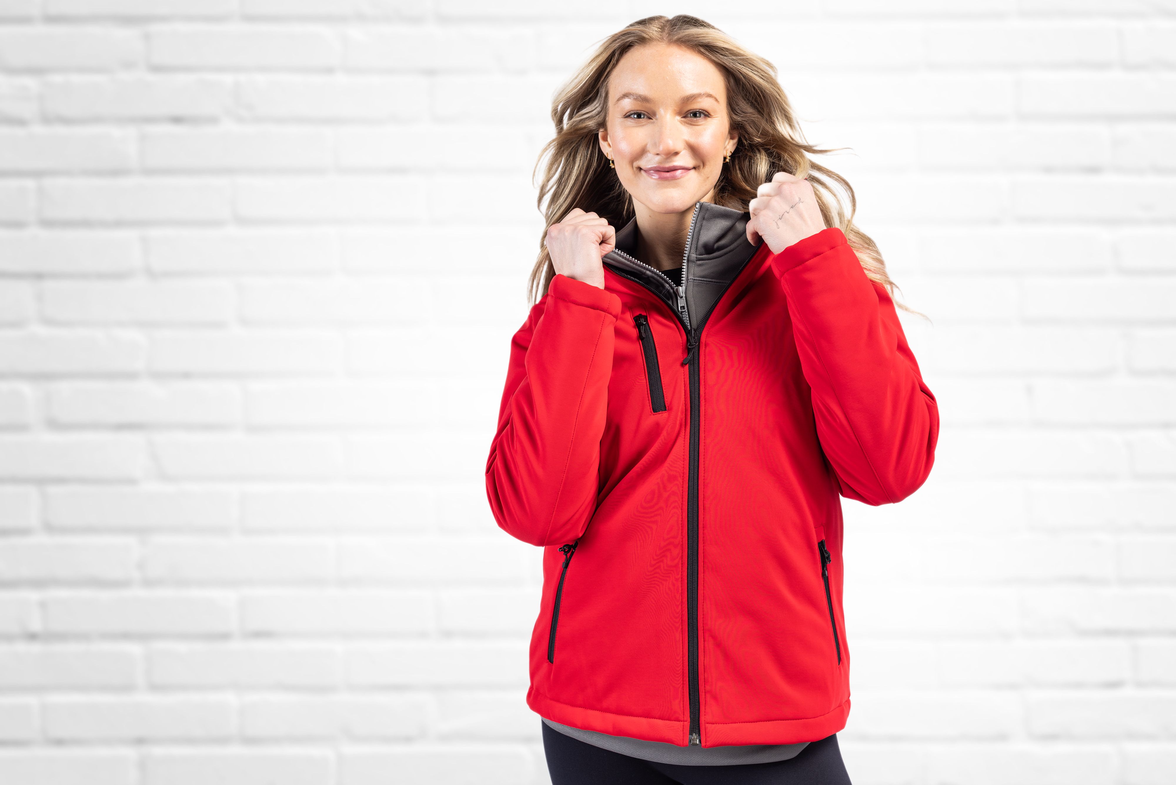 Clique Equinox Insulated Softshell Womens Full Zip Hooded Jacket 14