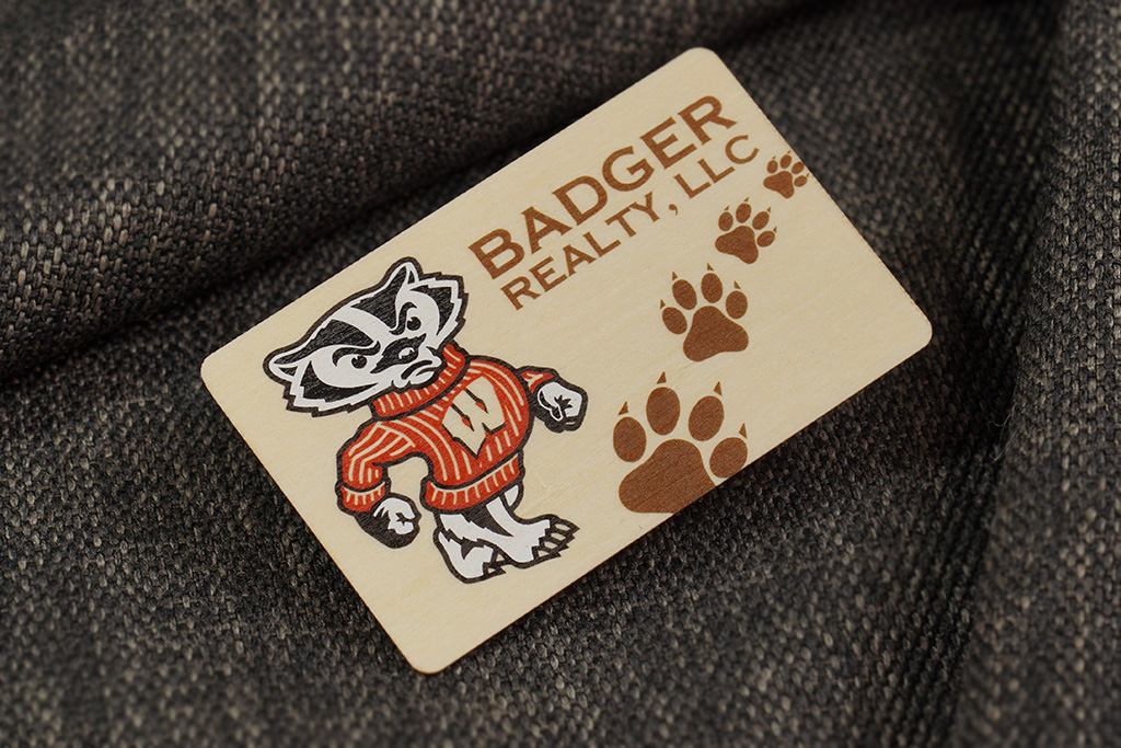 Basswood Business Cards