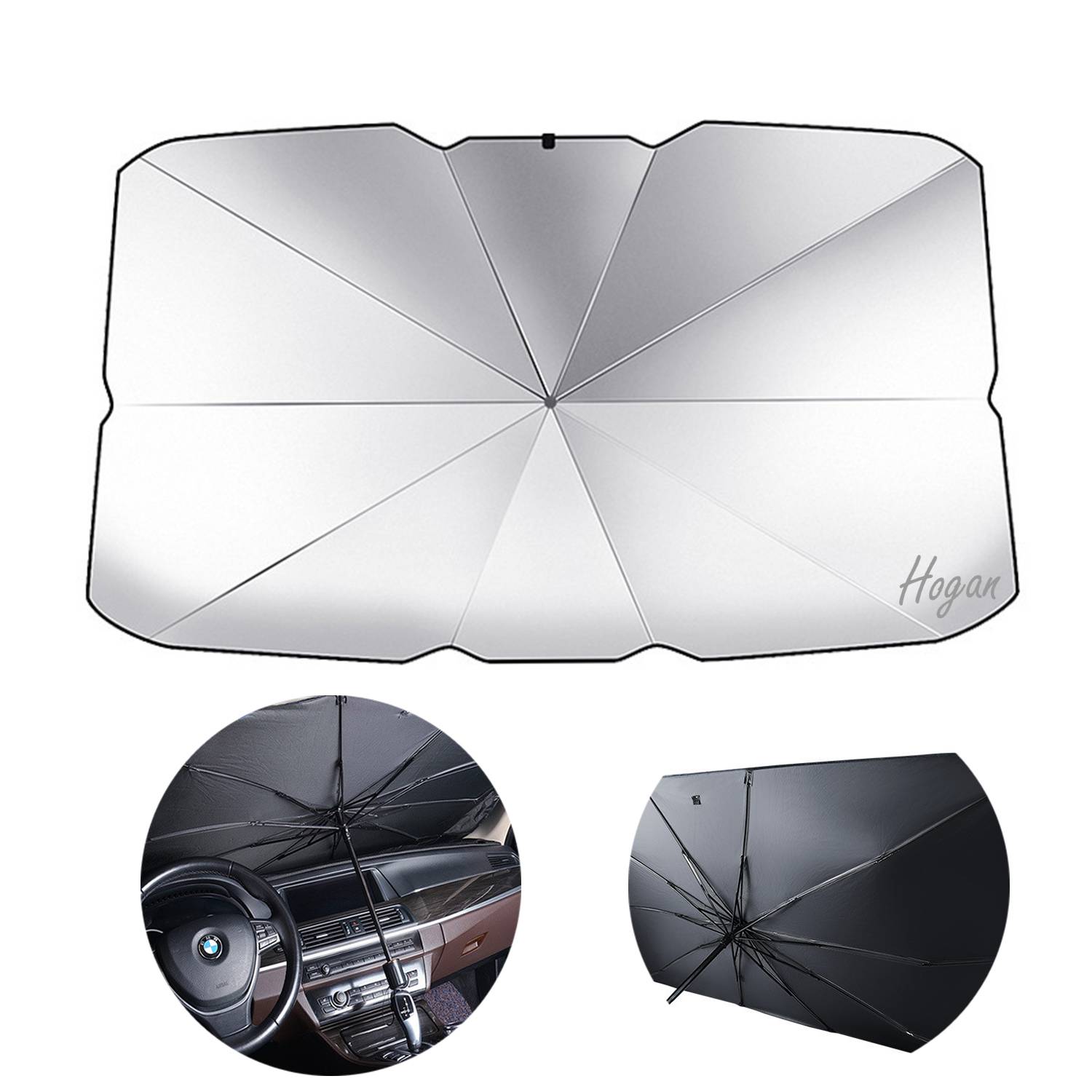 Car Front Manual Parasol 2