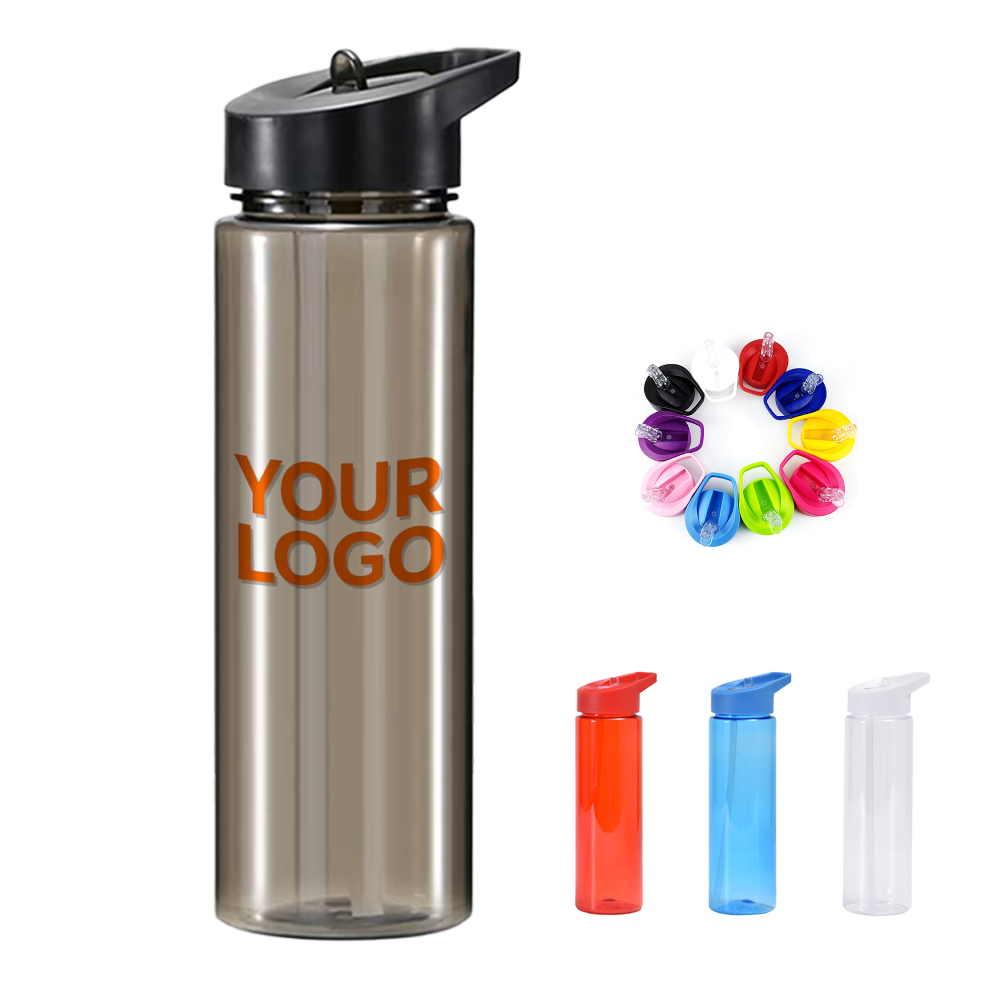 MOQ 20 Custom Full Color Water Bottle 5