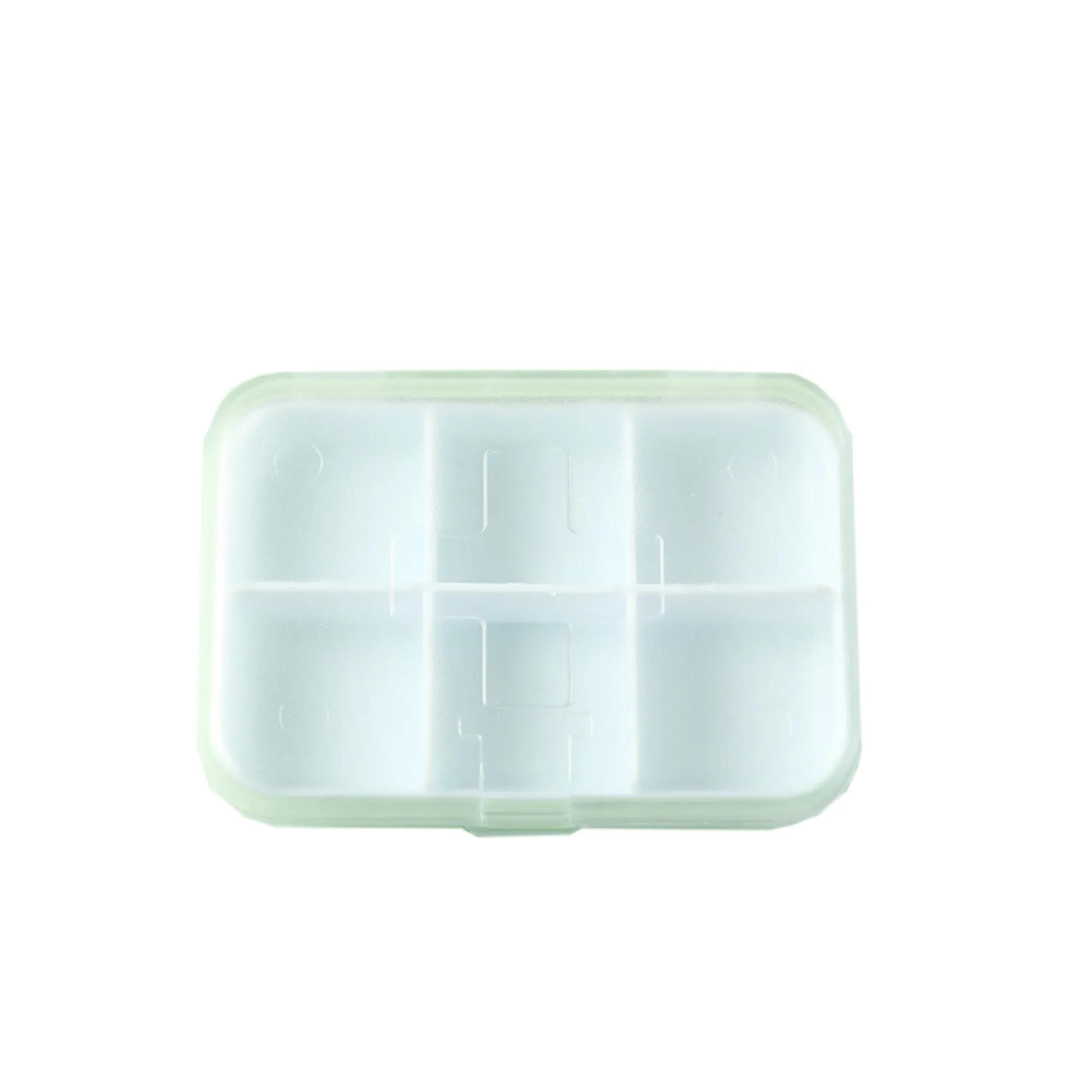 Portable Pill Organizer with 6 Compartments 2