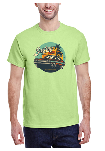 6oz Ultra Cotton Gildan Pre Shrunk Tees 107