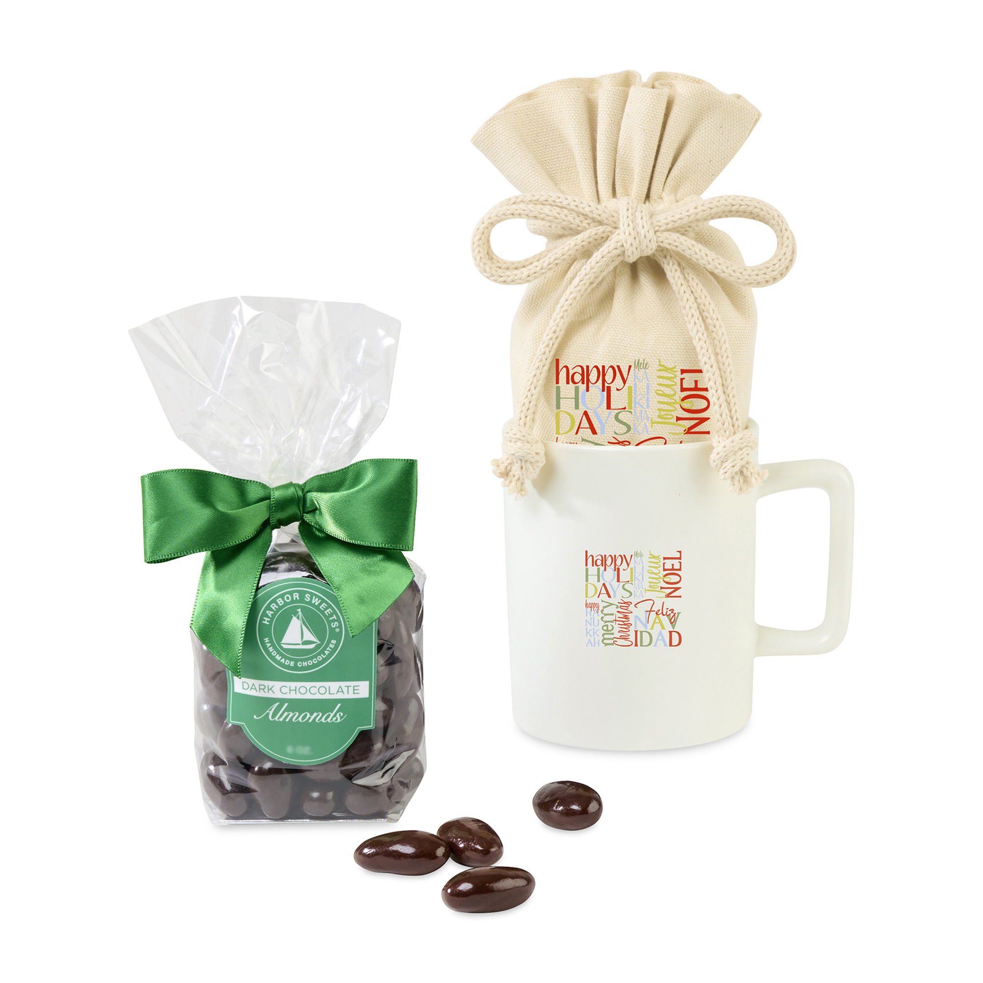 Harbor Sweets Chocolate Covered Almonds Mug Stuffer 18
