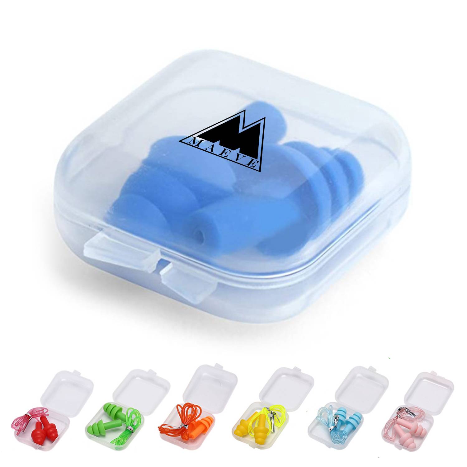 Reusable Silicon Sleep Noise Reducing Earplugs