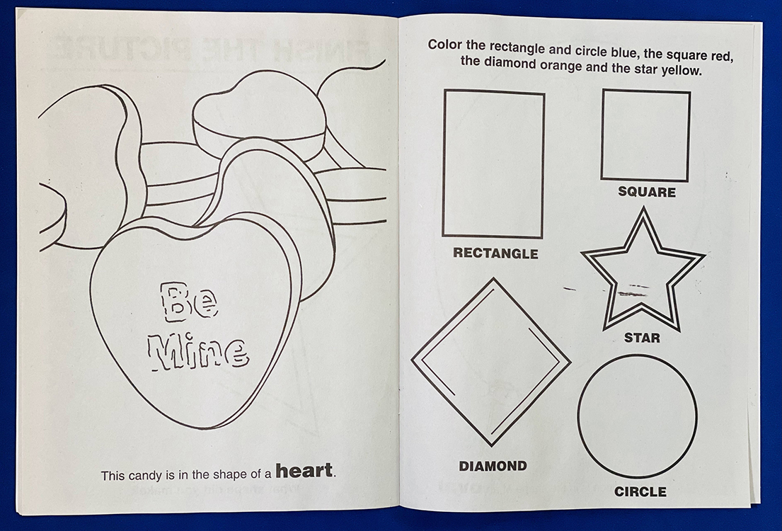 COLORING BOOK - Fun With Shapes Coloring & Activity Book 7