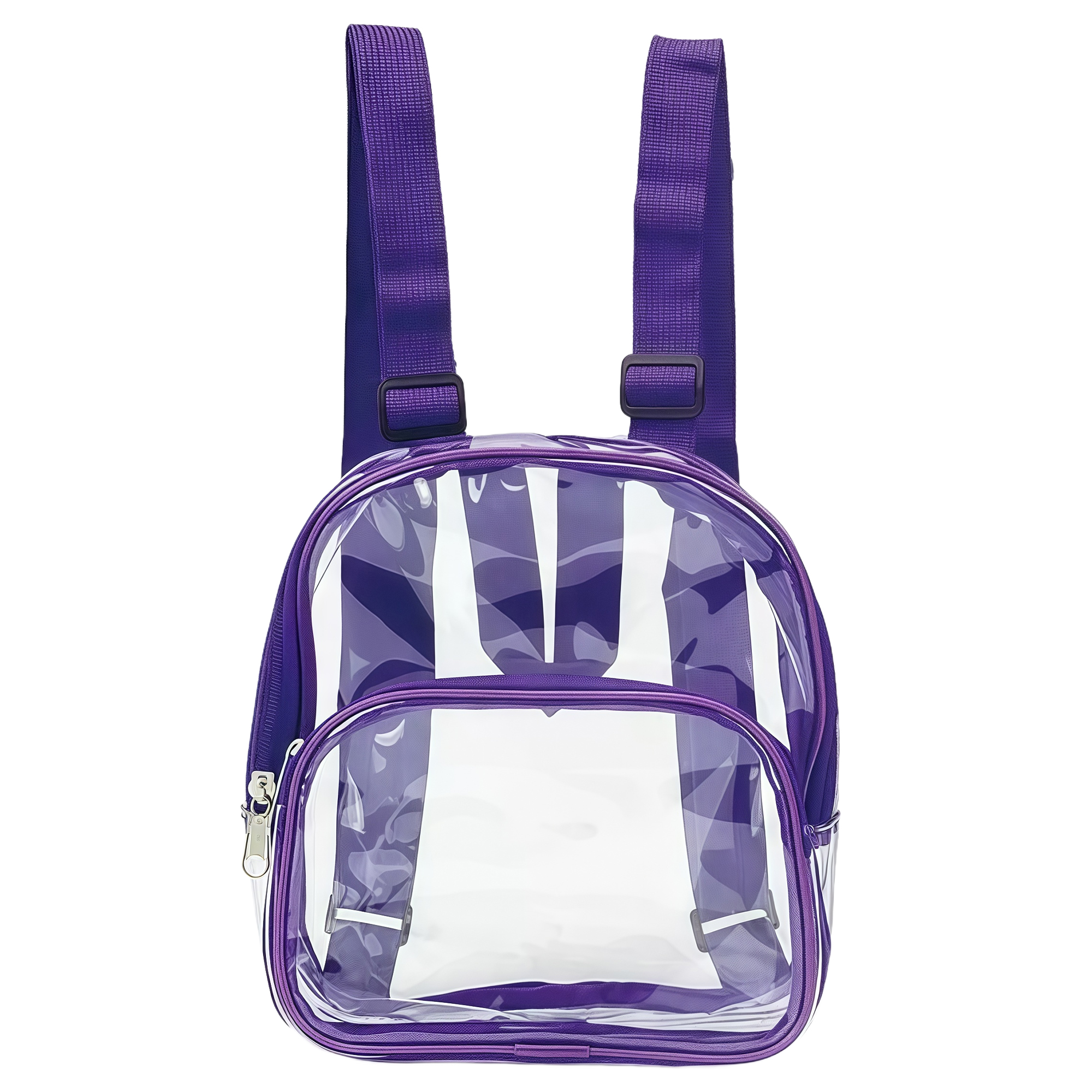 Waterproof Clear PVC Backpack for Sports Travel School Large Capacity Transparent Shoulder Bag 2