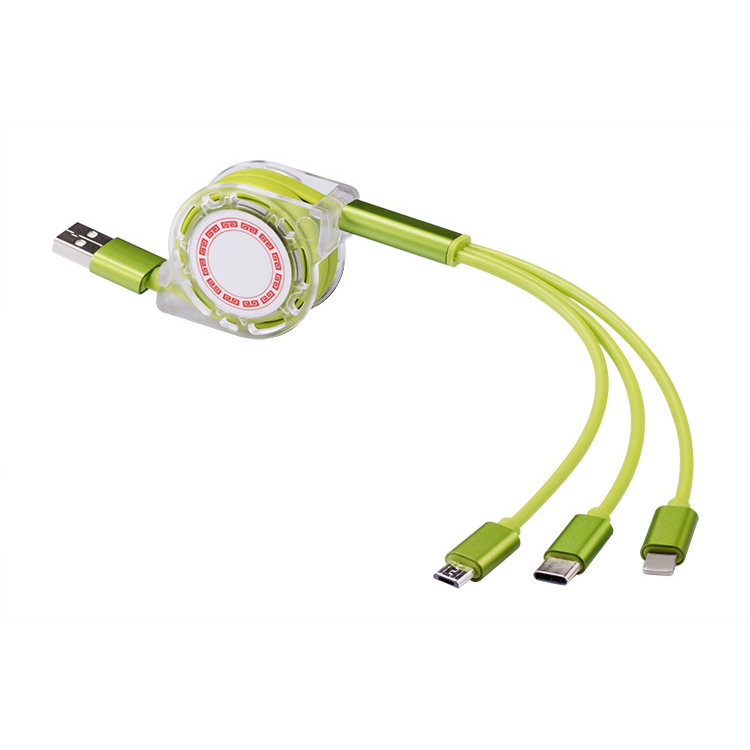 TriFlex Retractable 3-in-1 Cable 8