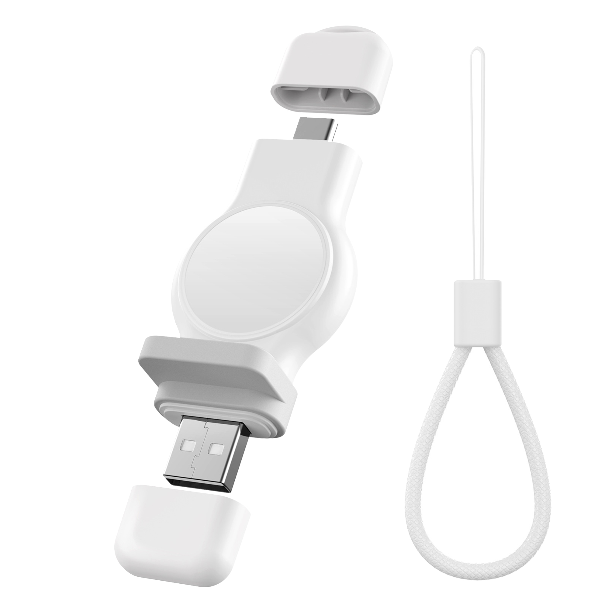 Dual Function Magnetic Wireless Charger for Smartwatch 4