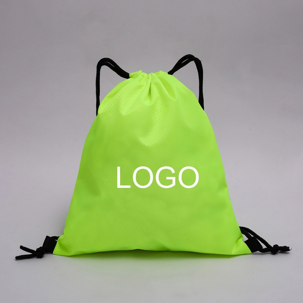 Water Resistant Oxford Drawstring Backpack 11