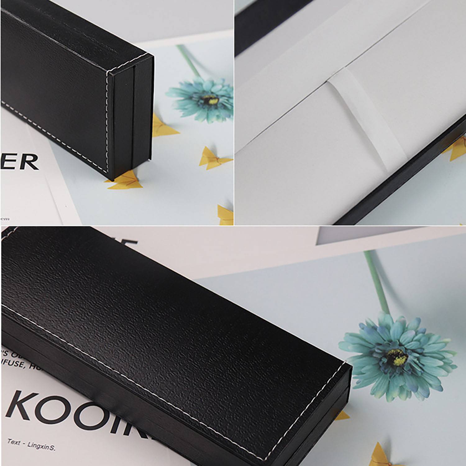 PU Paper Box & Pen Gift Set 4