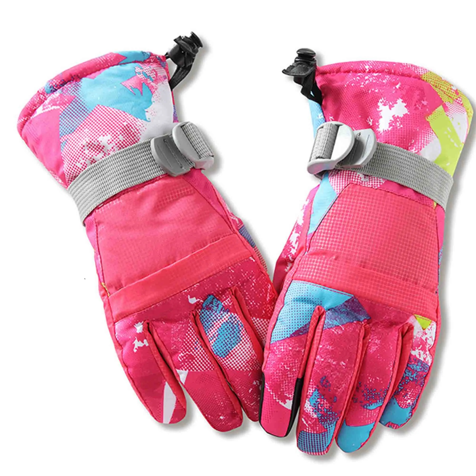 Waterproof Touchscreen Warm Winter Snowboard Gloves 3
