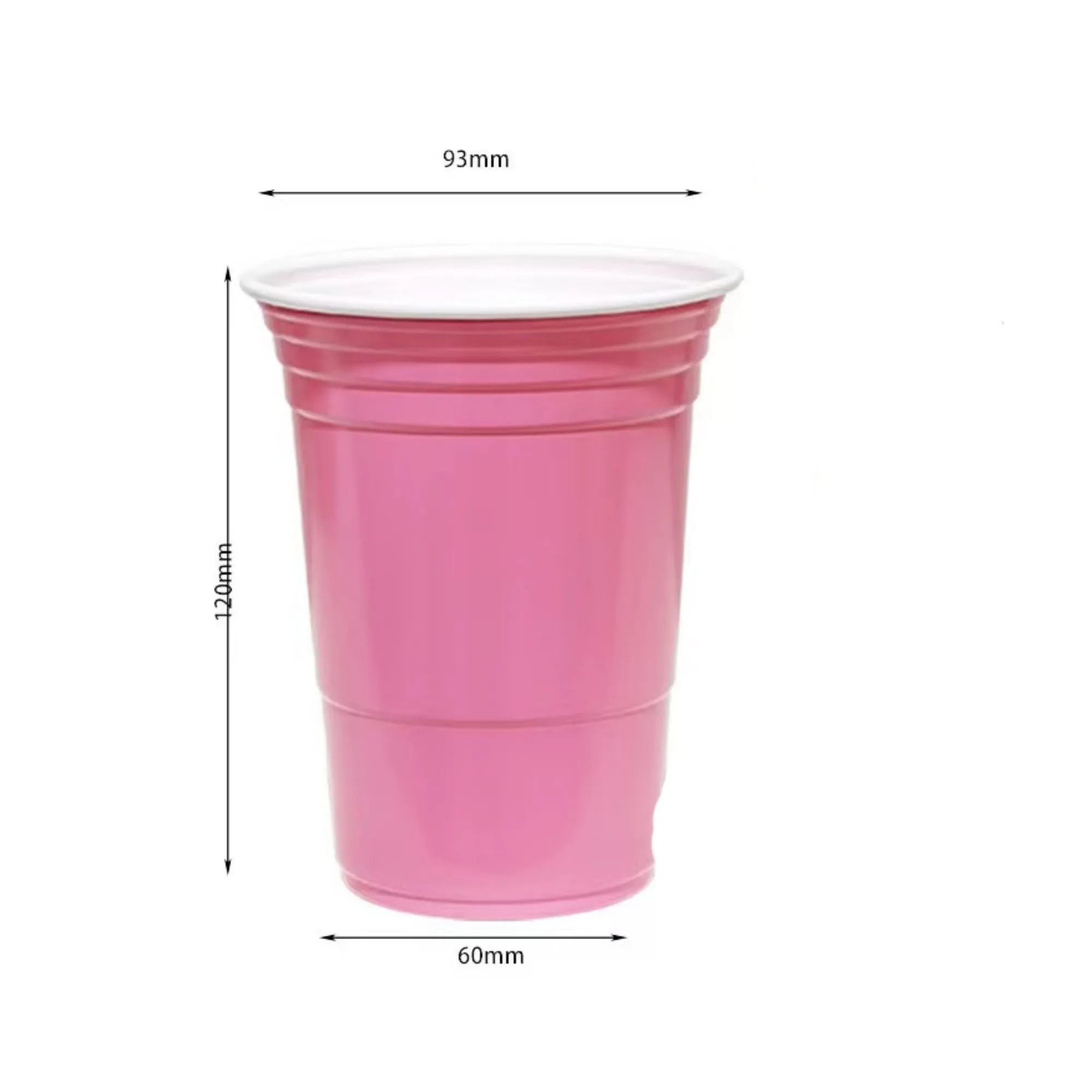 16OZ Disposable Plastic Party Cup 1