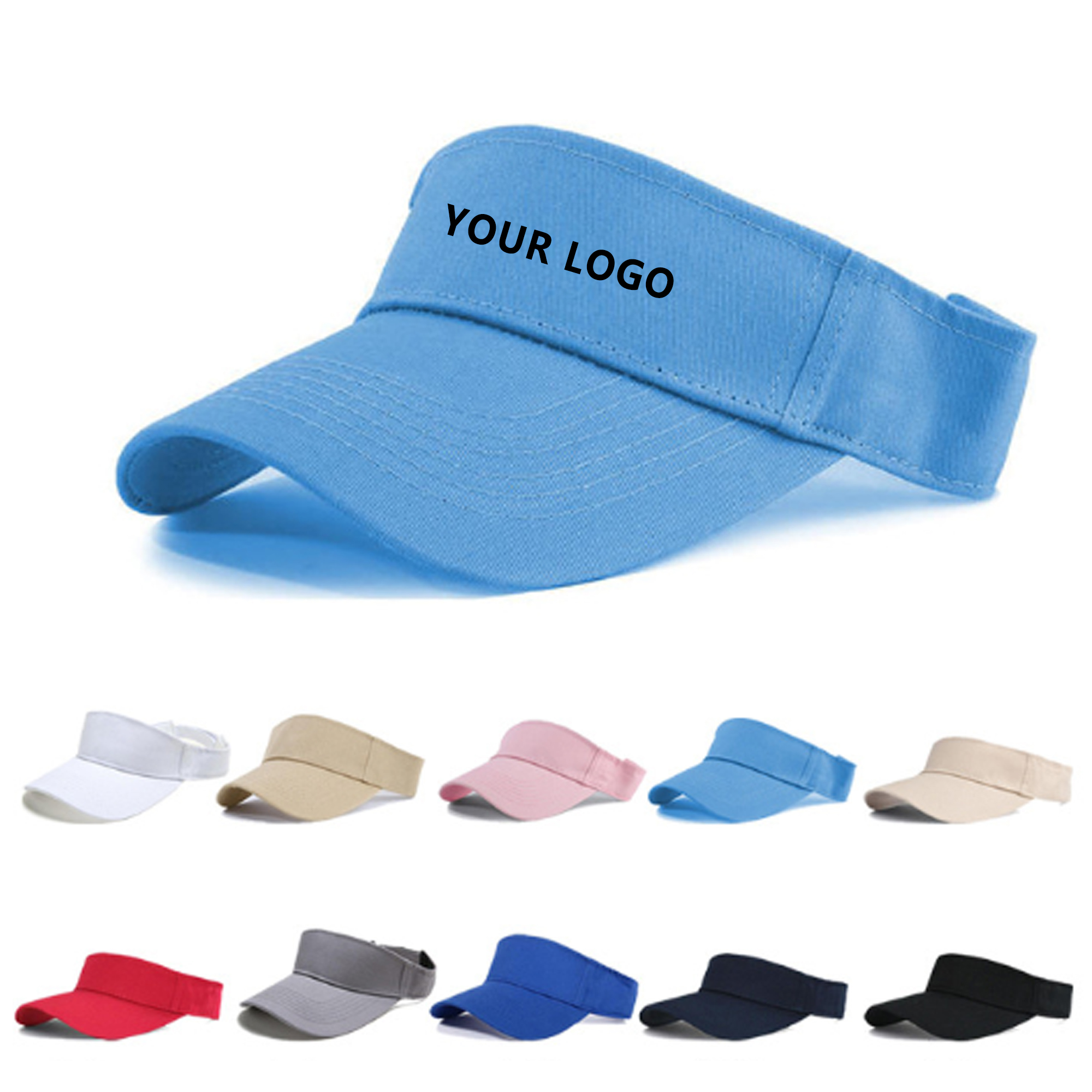 Visor Hat Sun Protection Caps 2