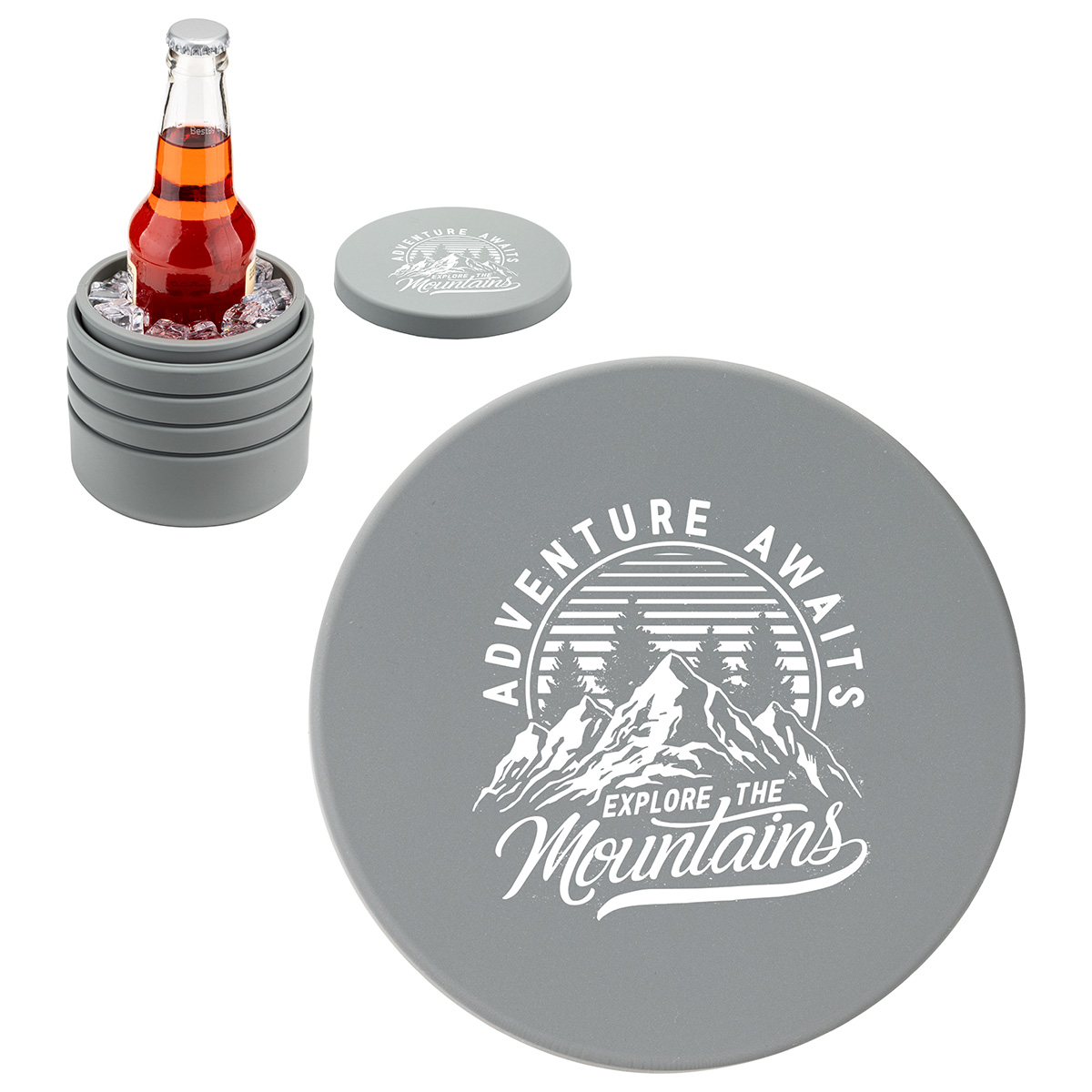 Collapsible Wine Cooler & Ice Bucket 5