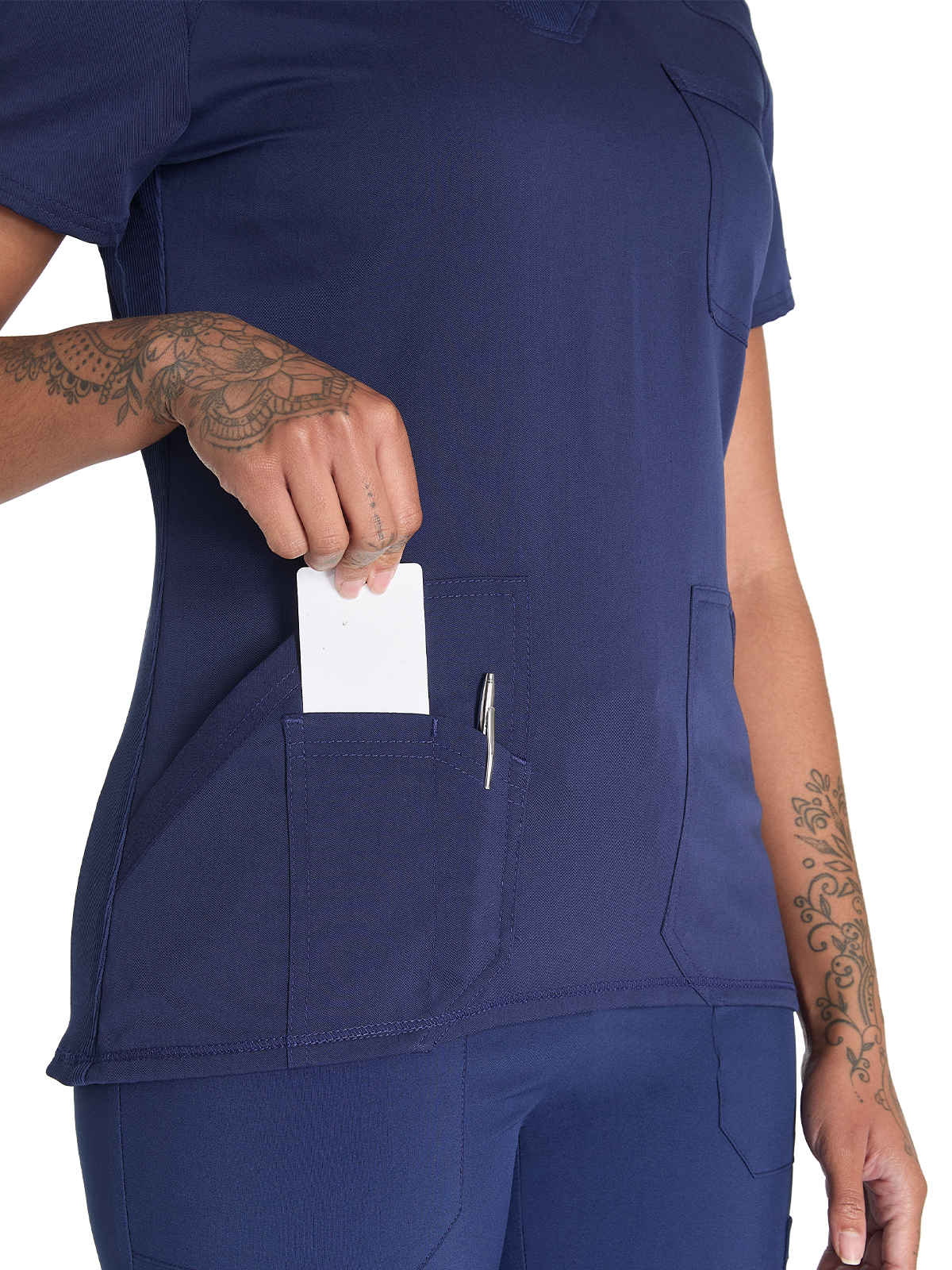 Dickies Medical - Balance - Women's 4-Pocket V-Neck Top 5