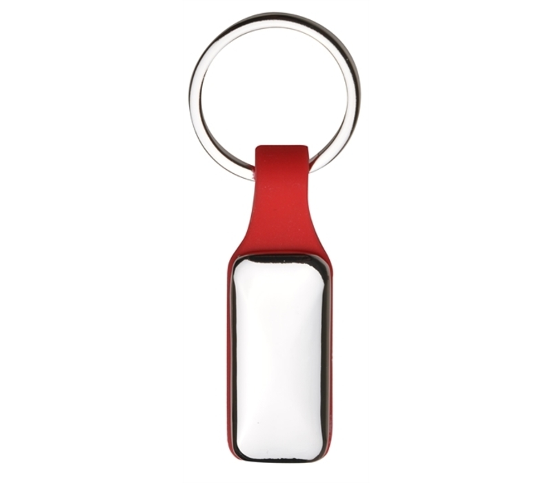 Silicone Strap Metal Keychain 1