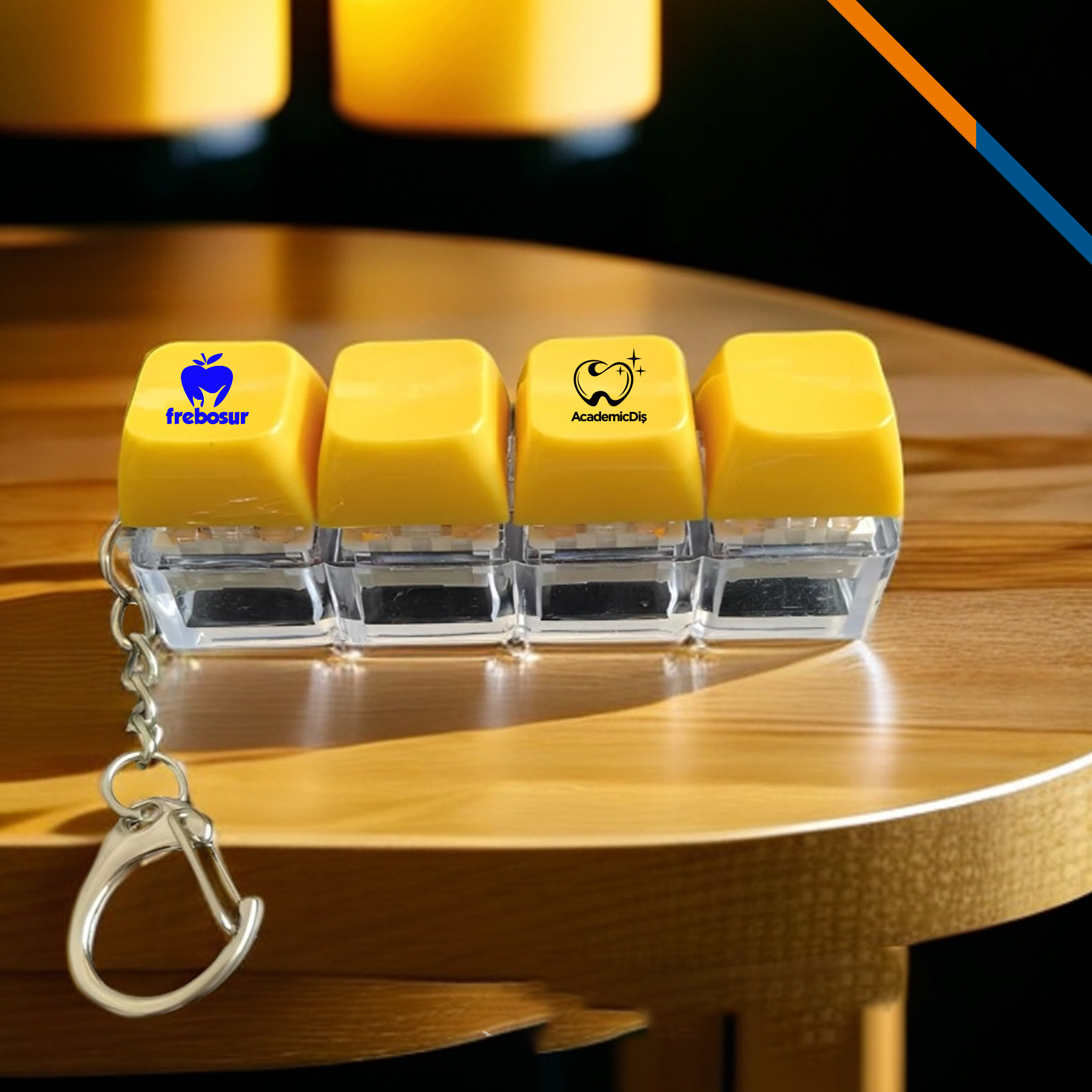 GlowKey Linear Fidget Keyboard 16