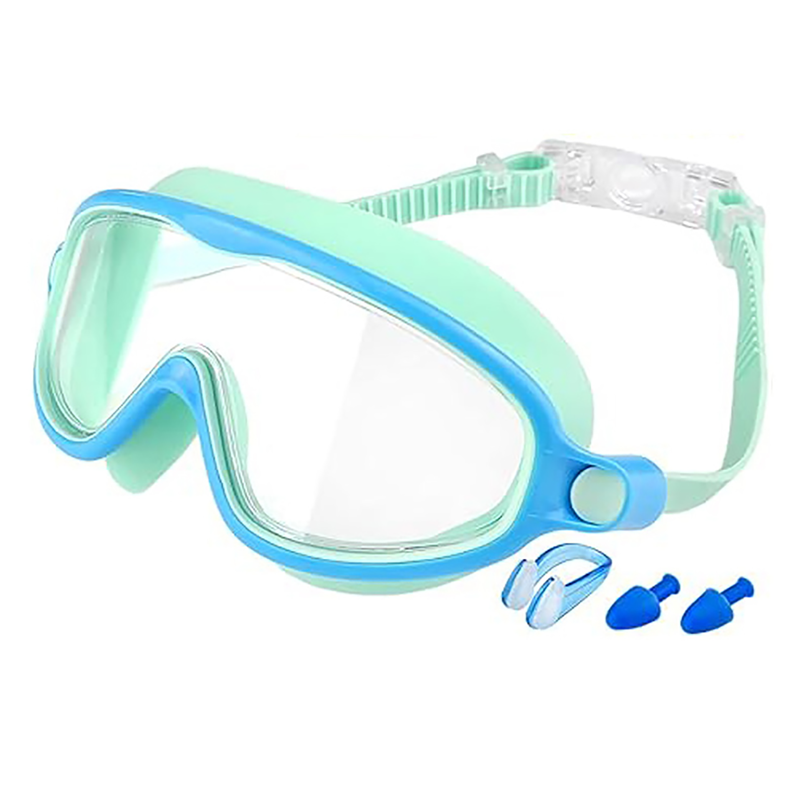 Children's Large Frame Anti-fog Swimming Goggles 4