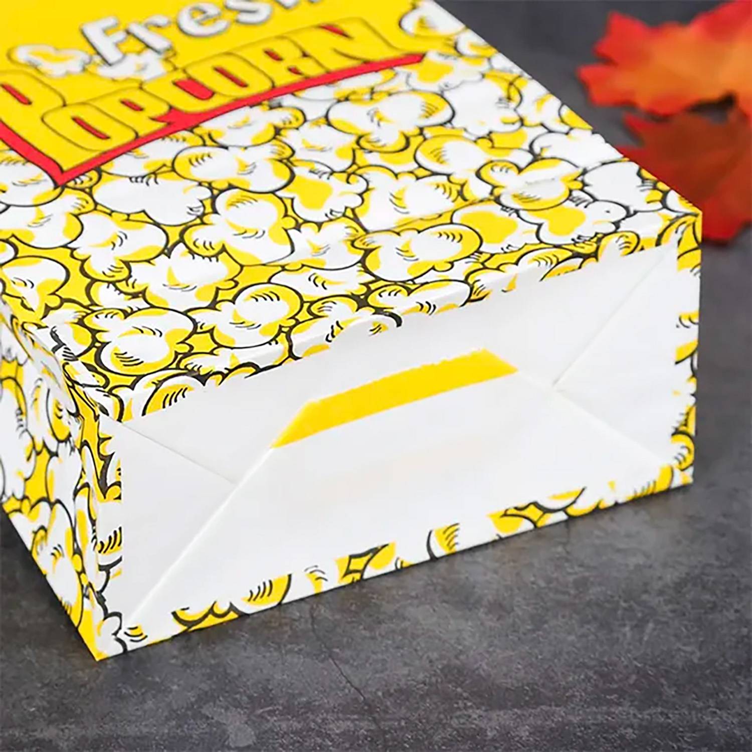 Large Disposable Popcorn Paper Bag 3