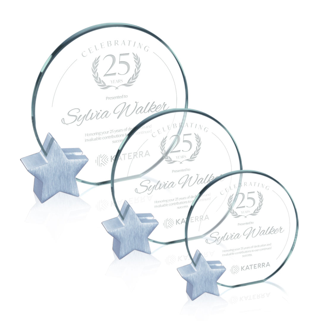 Verdunn Award - Jade/Silver Star 5